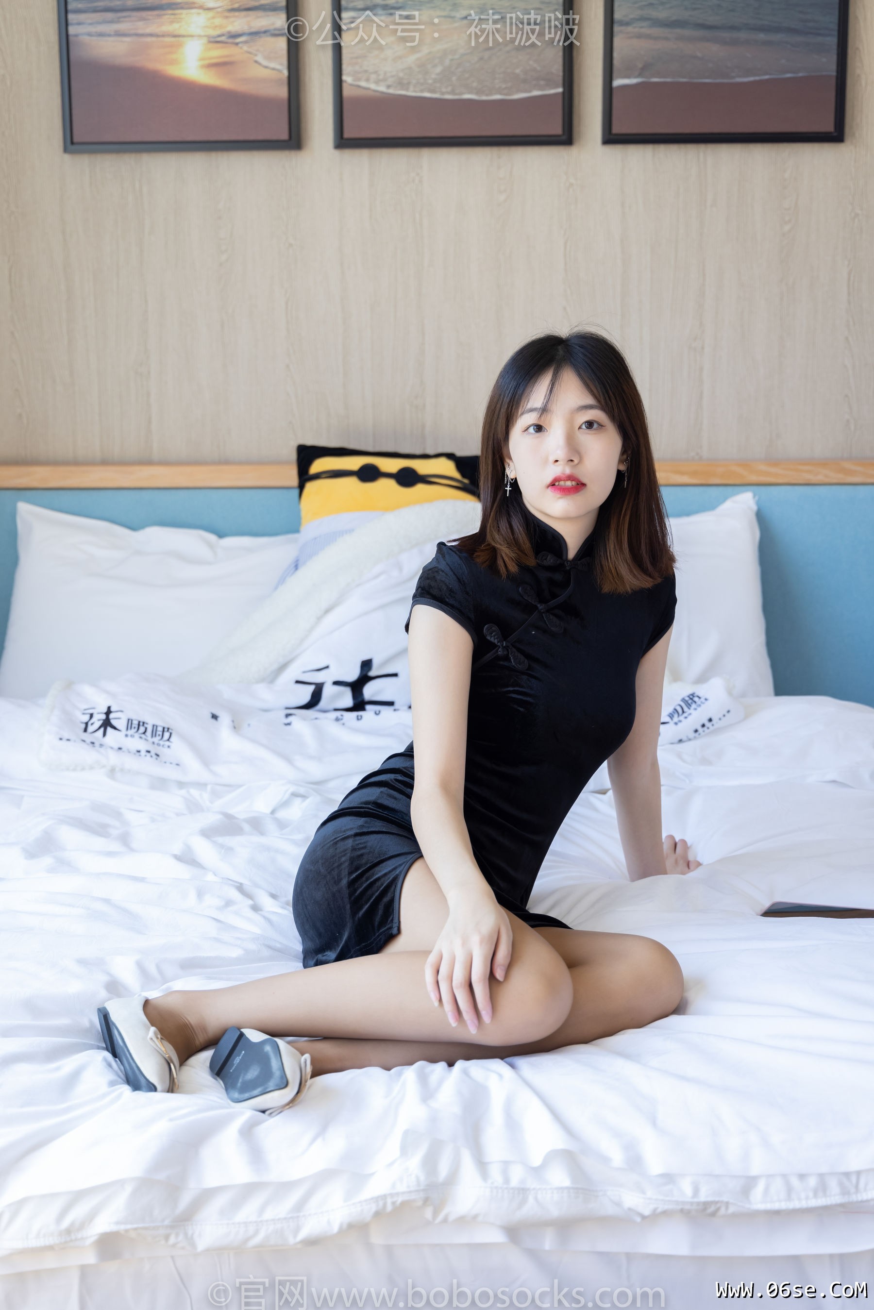 图片[33]-BoBoSocks袜啵啵 No.035 小甜豆-平底鞋、薄灰丝、薄咖啡丝[133P]-六色网