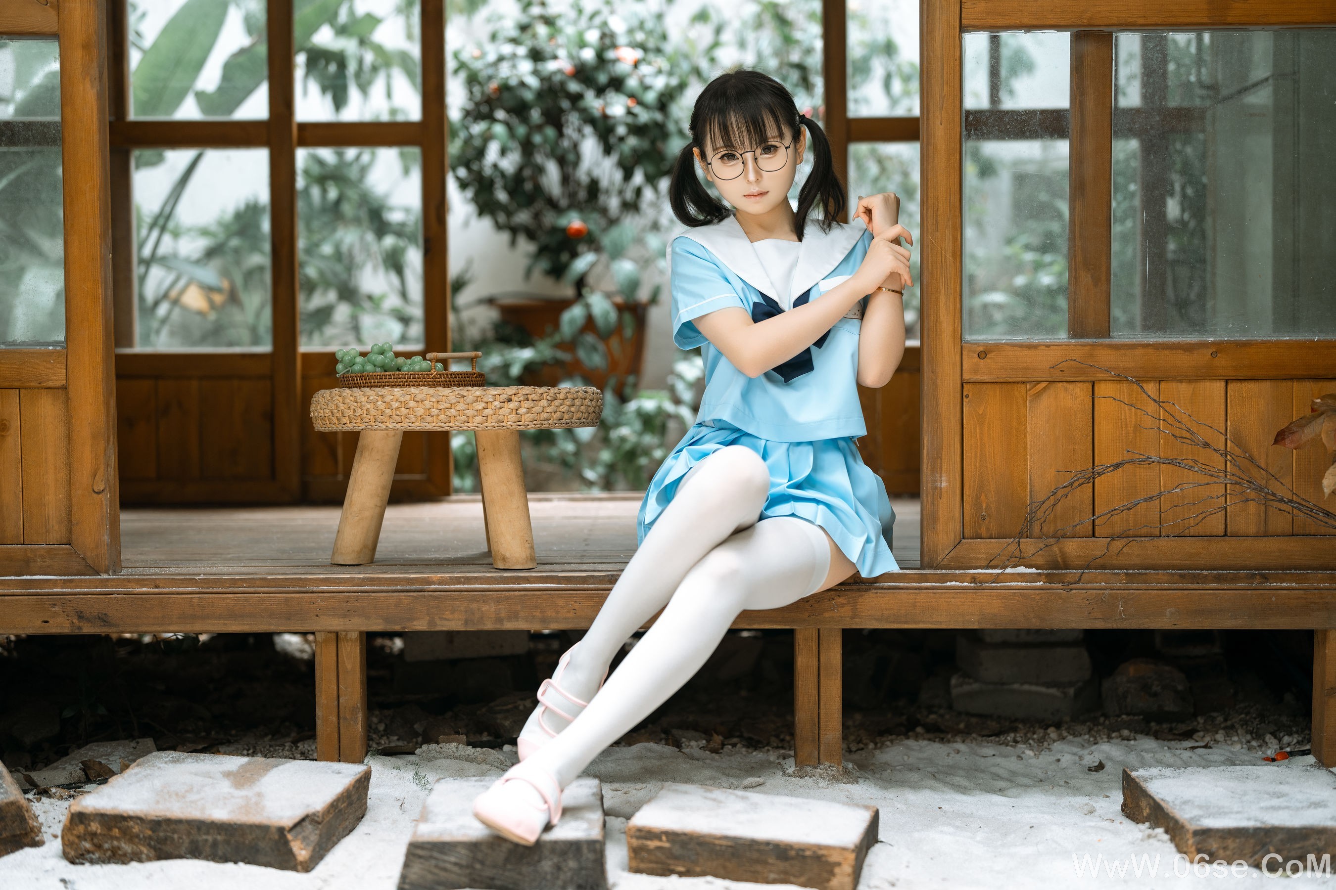 图片[33]-幼水铃衣 – 双马尾[79P]-六色网