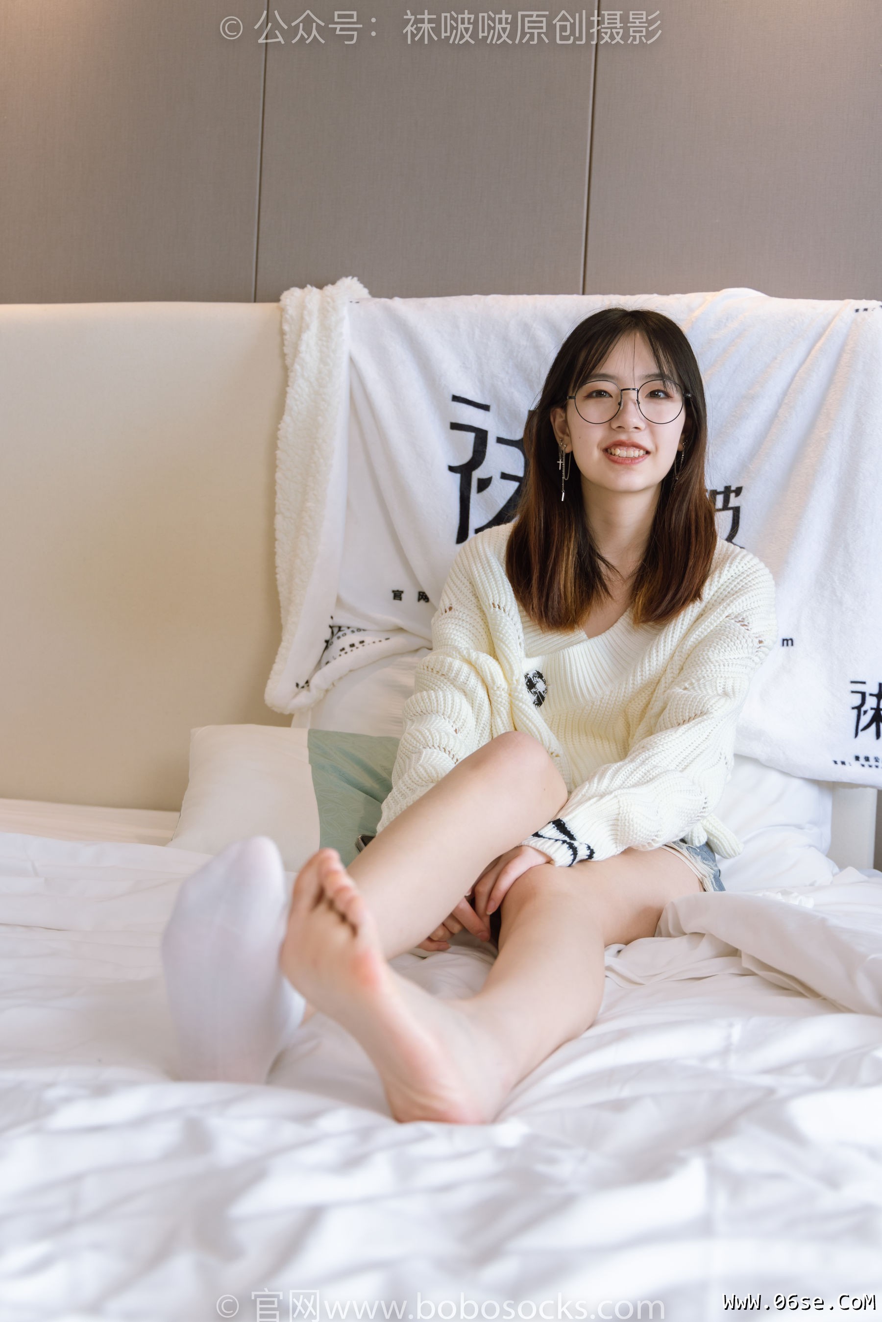 图片[48]-BoBoSocks袜啵啵 No.222 小甜豆-长靴、白棉袜、裸足[180P]-六色网