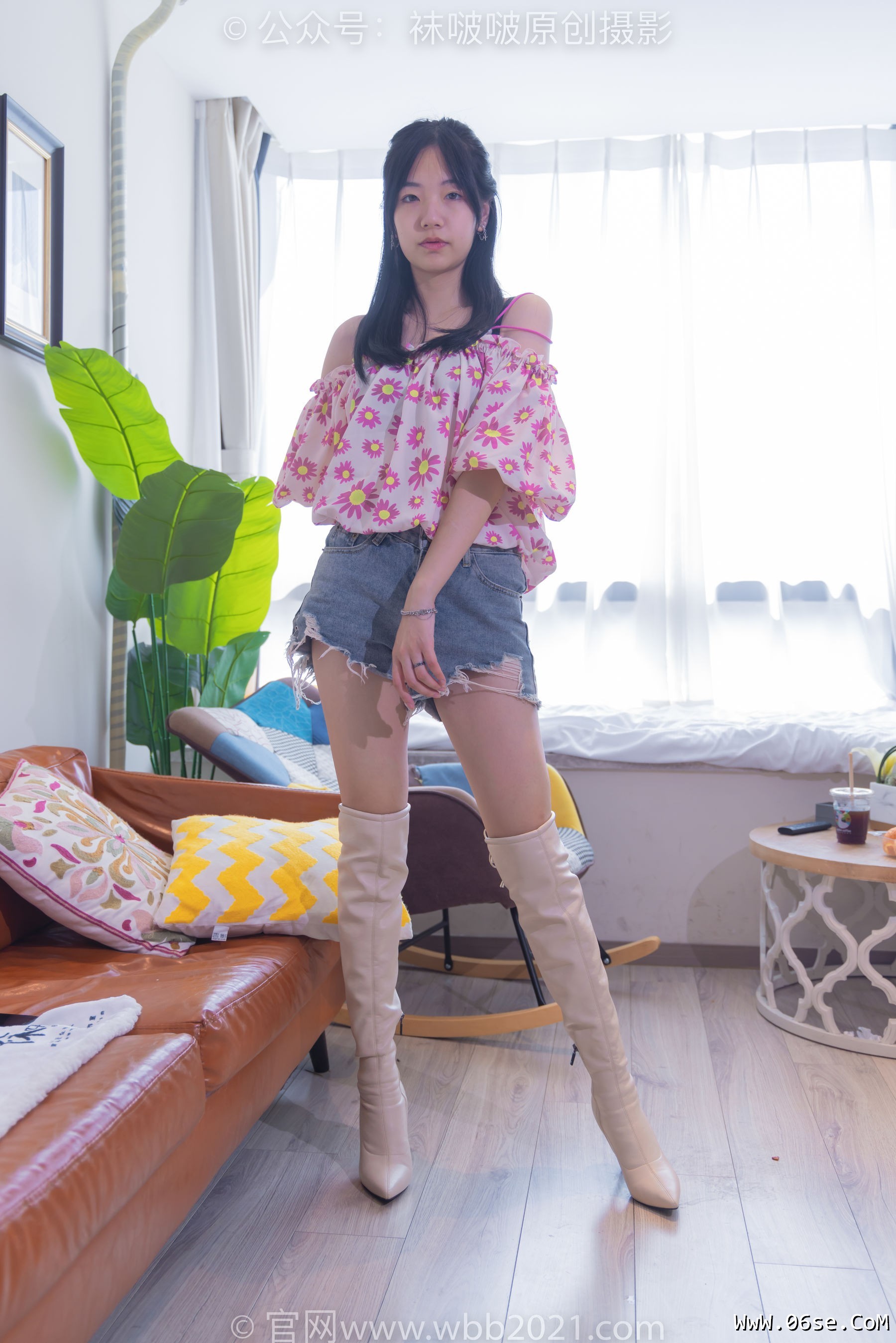 图片[147]-BoBoSocks袜啵啵 No.308 小甜豆 -长靴、白棉袜、裸足[170P]-六色网