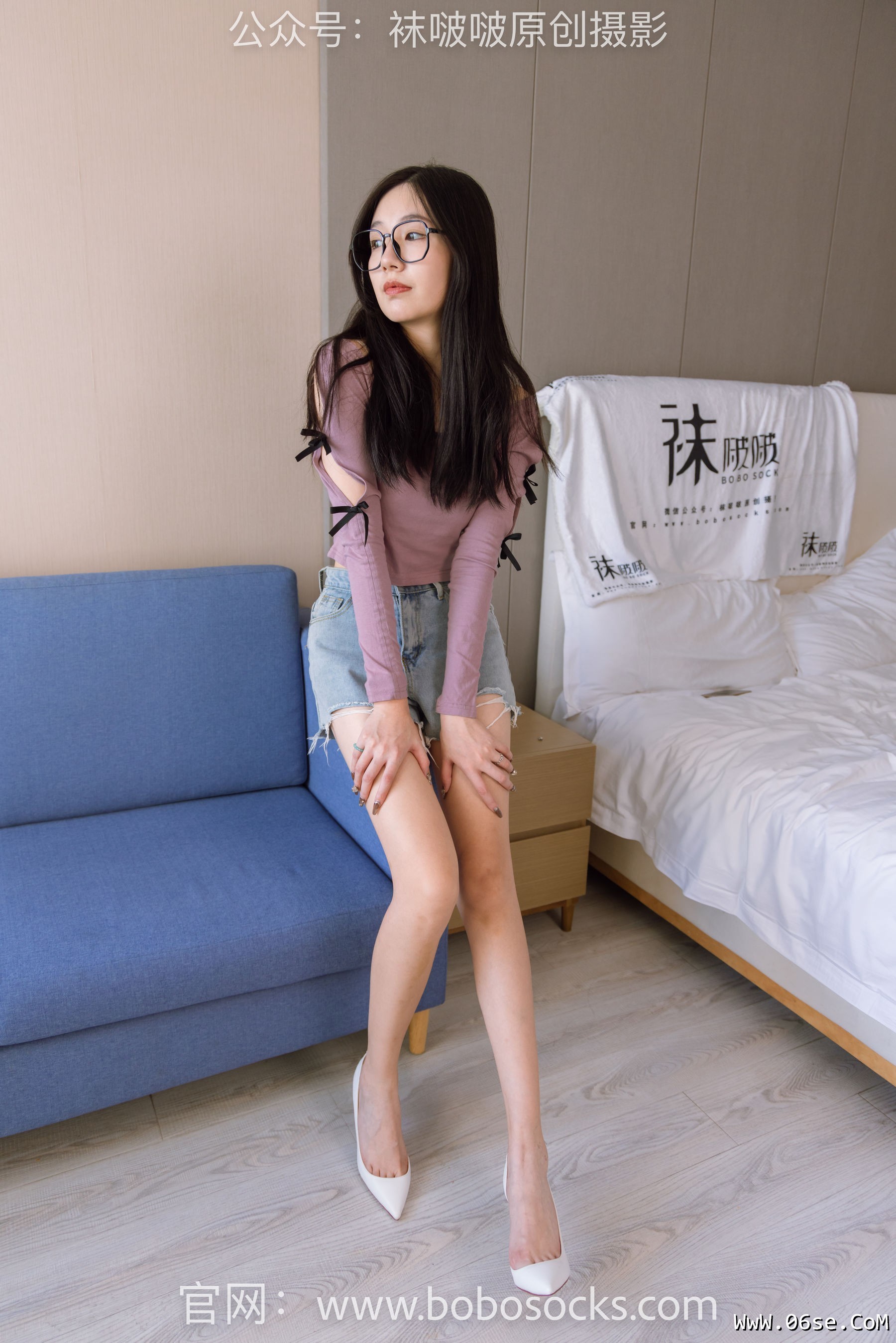 图片[105]-BoBoSocks袜啵啵 No.162 小甜豆-高跟鞋、肉丝、裸足[167P]-六色网