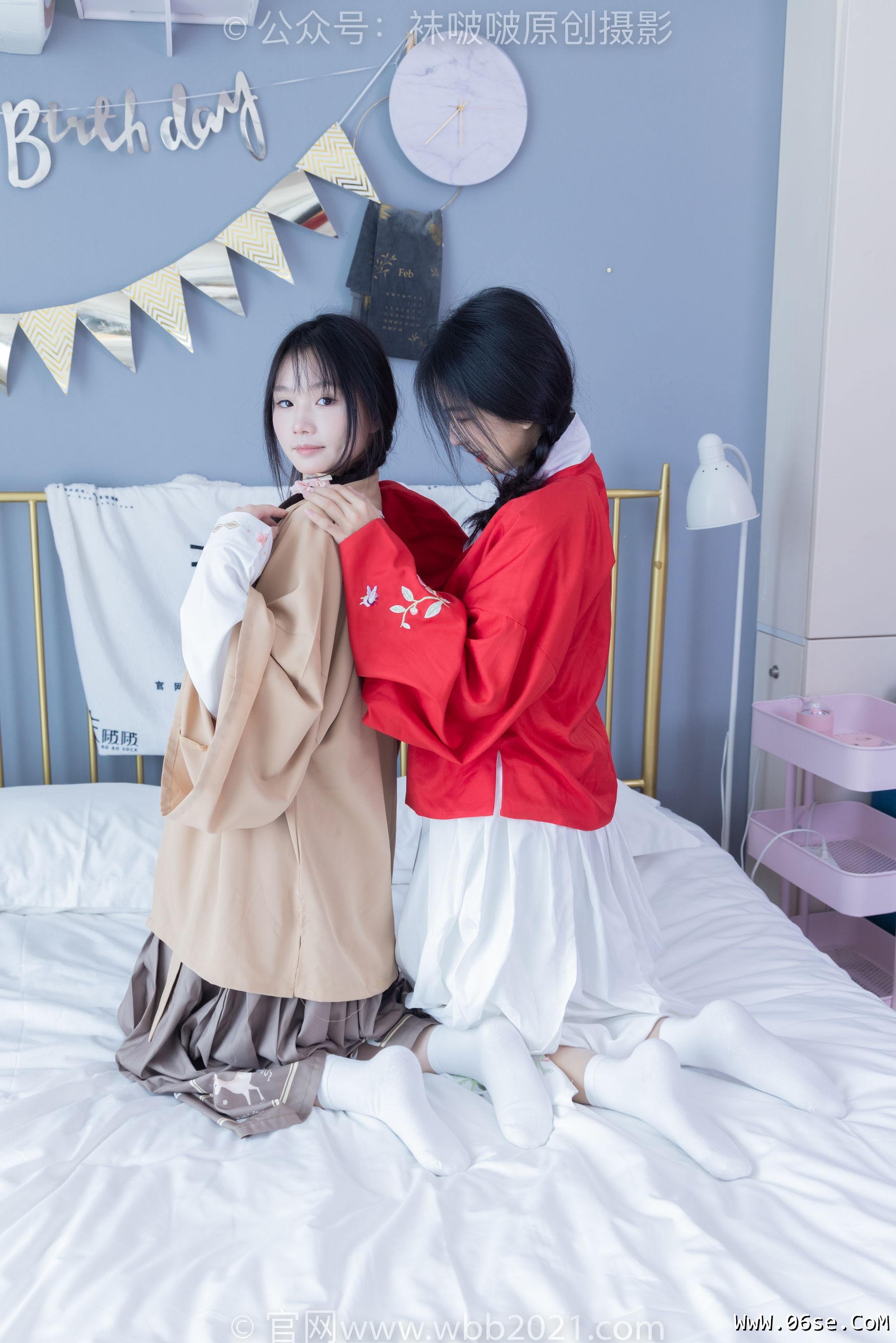 图片[8]-BoBoSocks袜啵啵 No.400 奶油&甜甜圈 -两双高跟鞋、白棉袜、肉丝[158P]-六色网