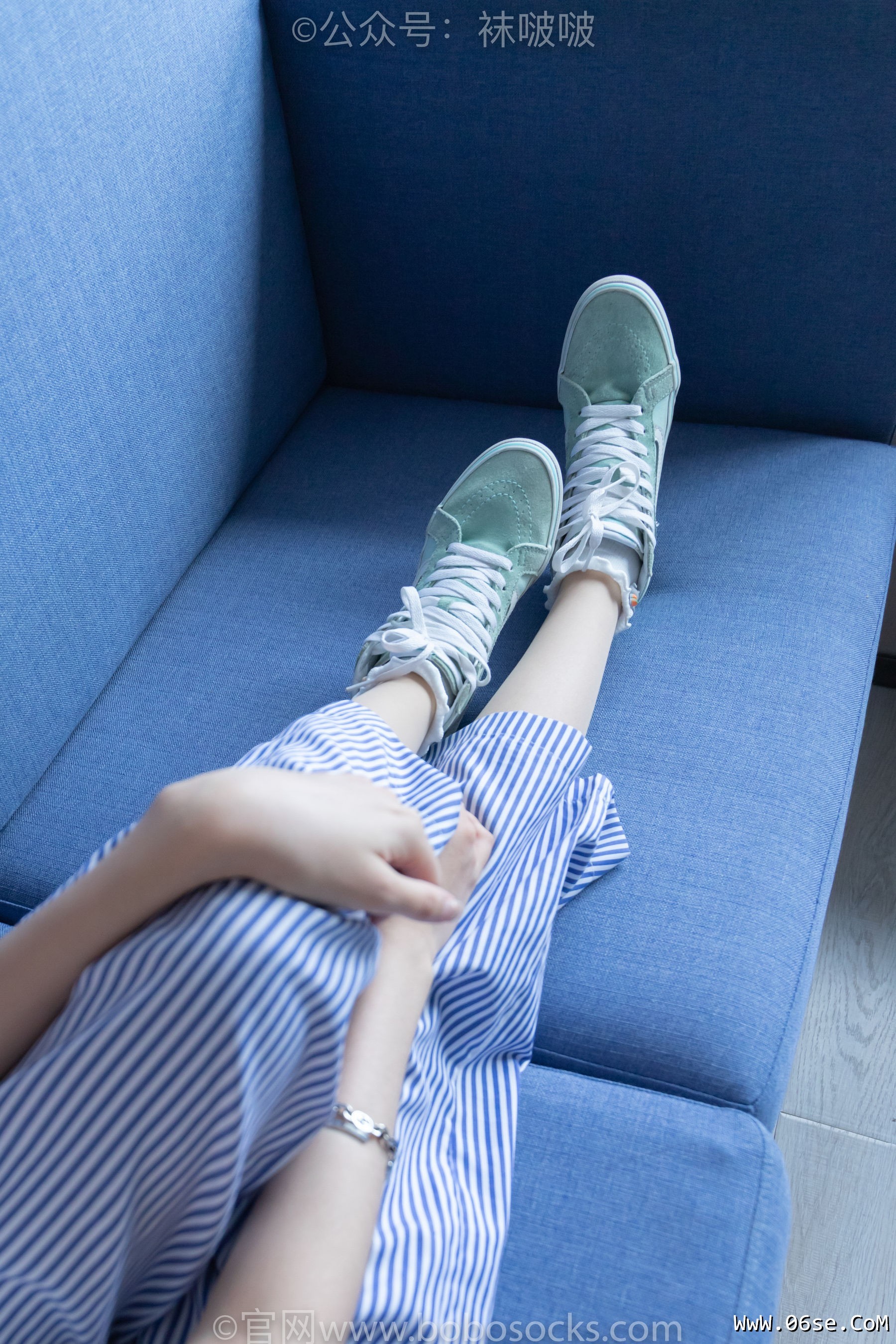 图片[16]-BoBoSocks袜啵啵 No.027 稚予- vans、白色棉袜、肉丝[136P]-六色网
