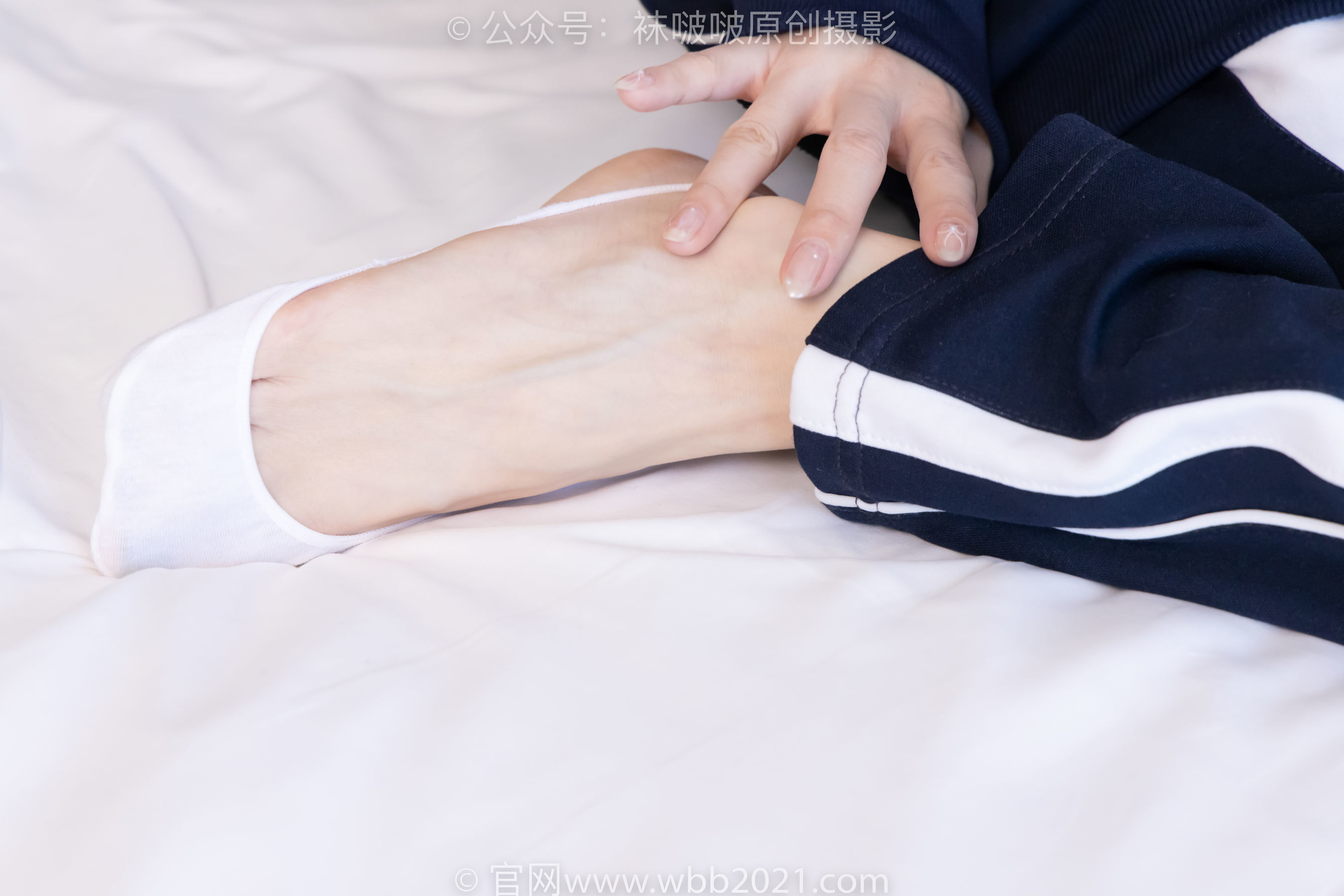 图片[77]-BoBoSocks袜啵啵 No.398 稚予 -板鞋、白船袜、裸足、裸足[150P]-六色网