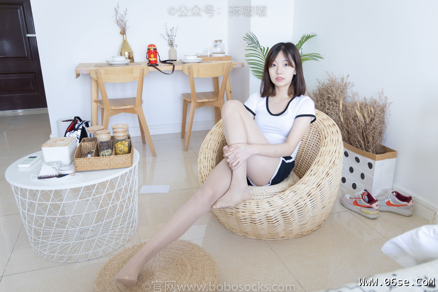 图片[104]-BoBoSocks袜啵啵 No.026 小甜豆-体操服、空军一号、白棉袜、肉丝[149P]-六色网