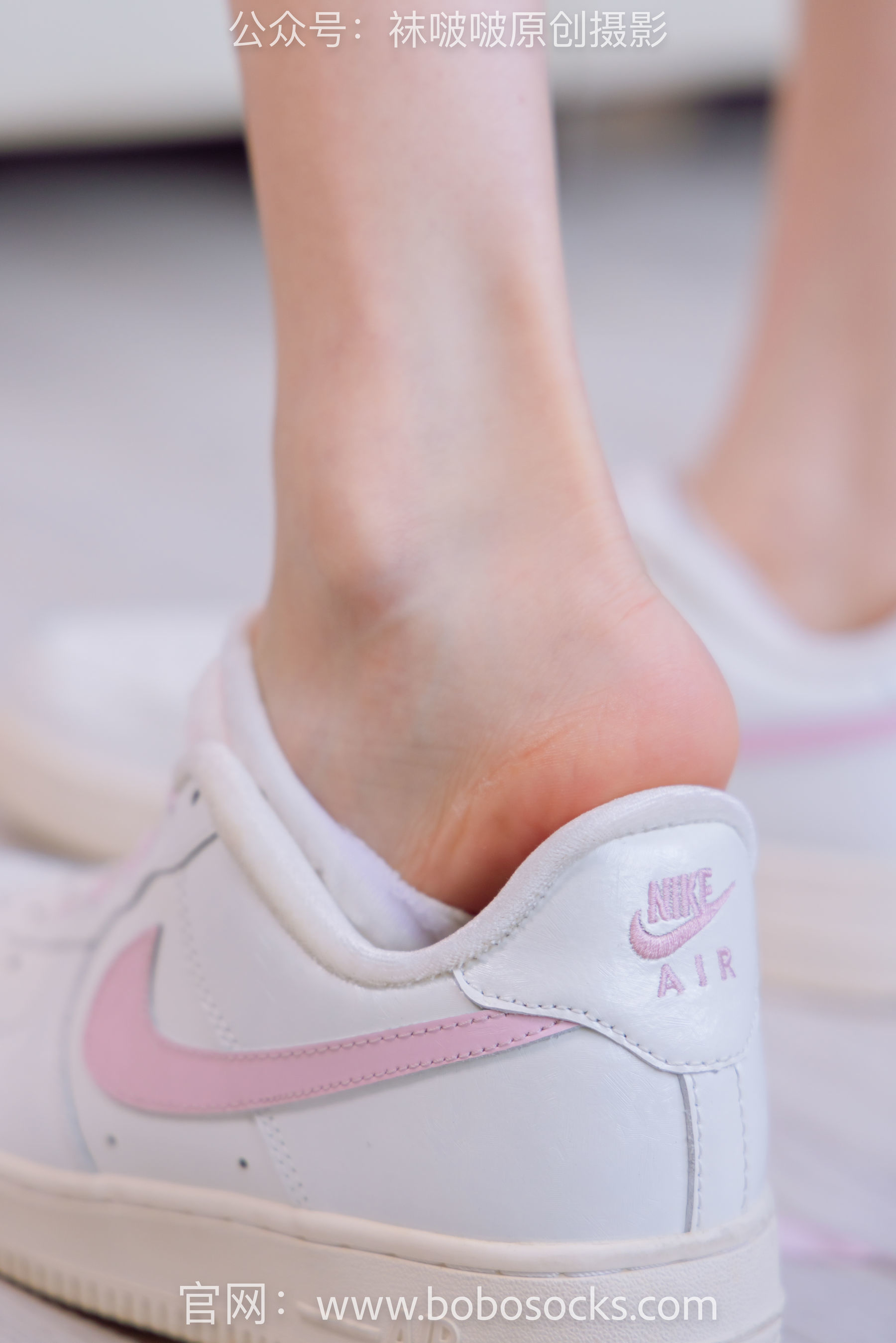 图片[31]-BoBoSocks袜啵啵 No.147 稚予-空军一号板鞋、白棉袜、体操服[139P]-六色网