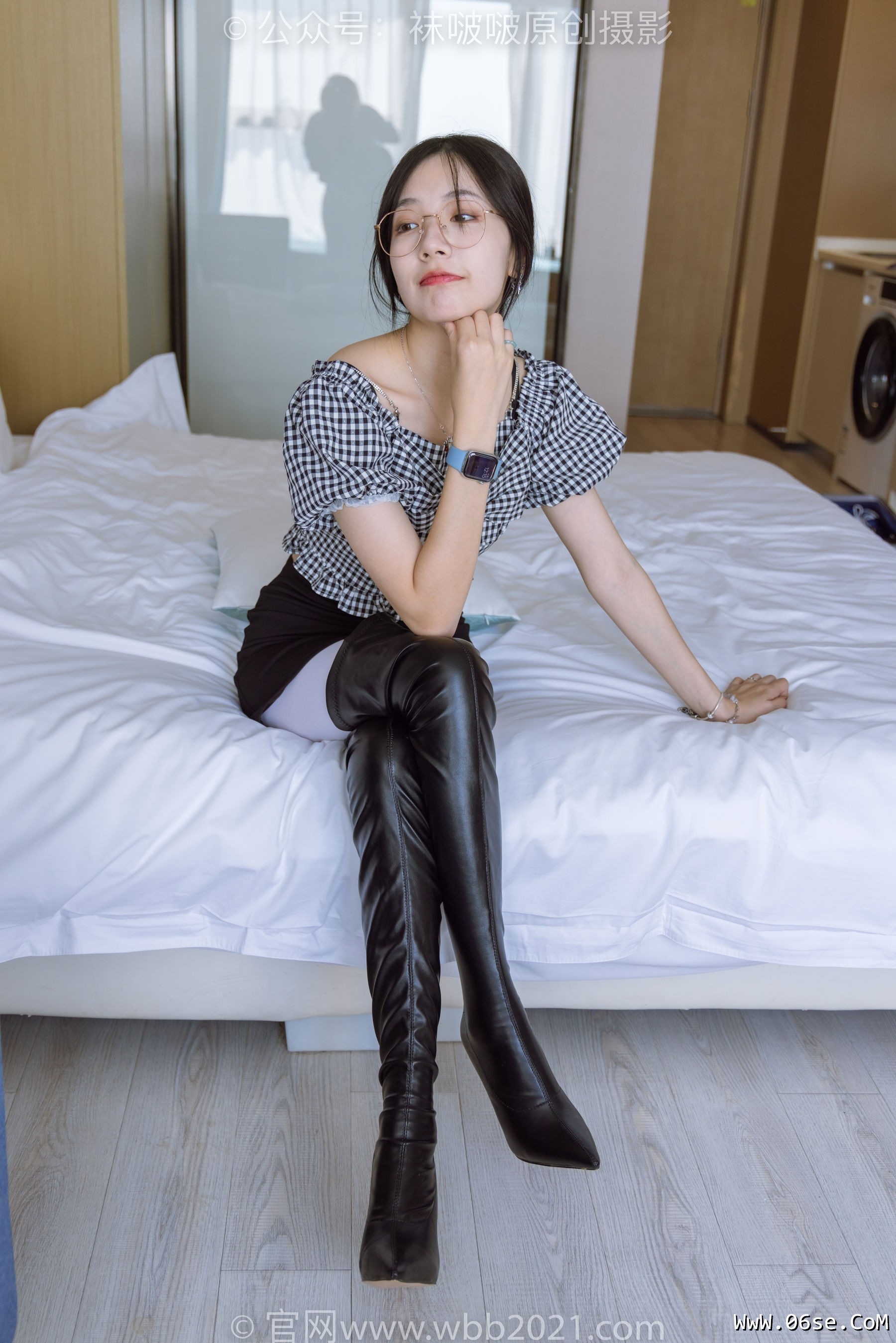 图片[82]-BoBoSocks袜啵啵 No.272 小甜豆 -长靴、高跟鞋、厚白丝[139P]-六色网