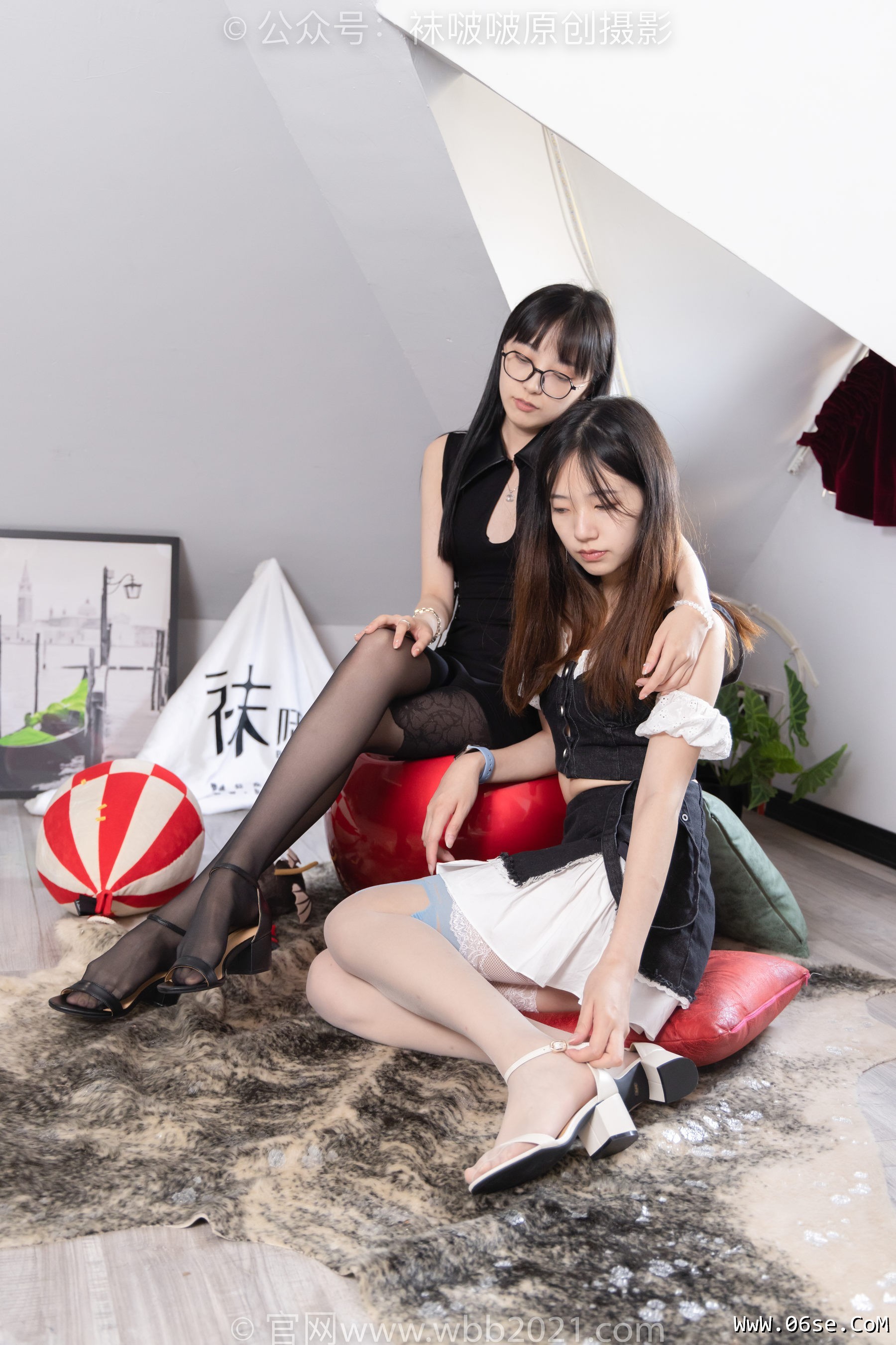 图片[188]-BoBoSocks袜啵啵 No.236 小甜豆稚予-七月要开心鸭[202P]-六色网