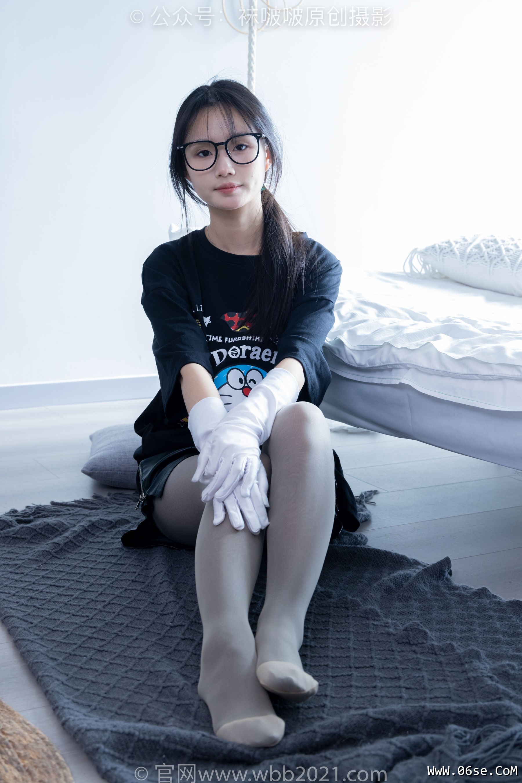 图片[31]-BoBoSocks袜啵啵 No.343 甜甜圈 -高跟长靴、黑丝打底、肉丝[150P]-六色网