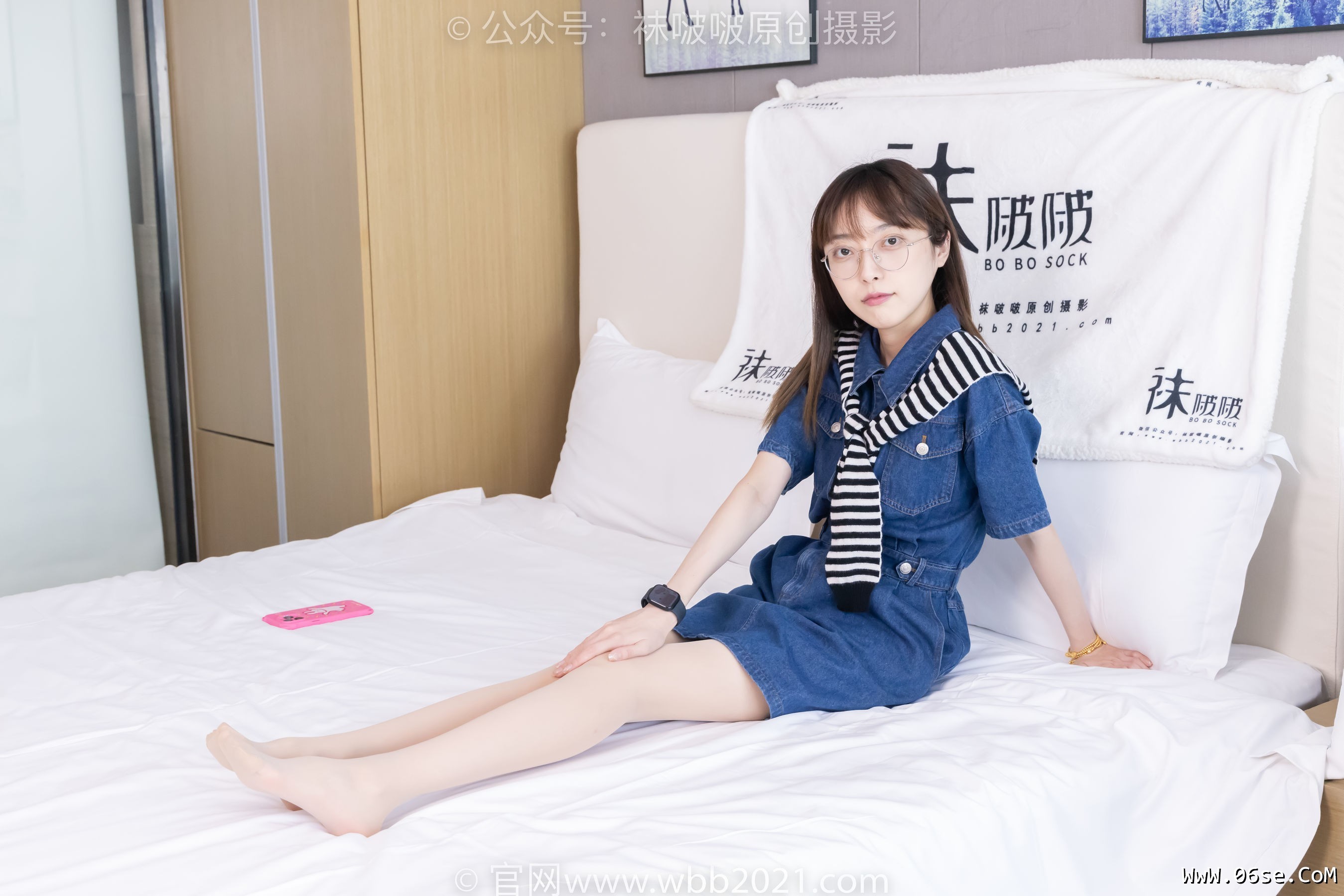 图片[131]-BoBoSocks袜啵啵 No.435 稚予 -板鞋、运动鞋、白丝、肉丝[150P]-六色网