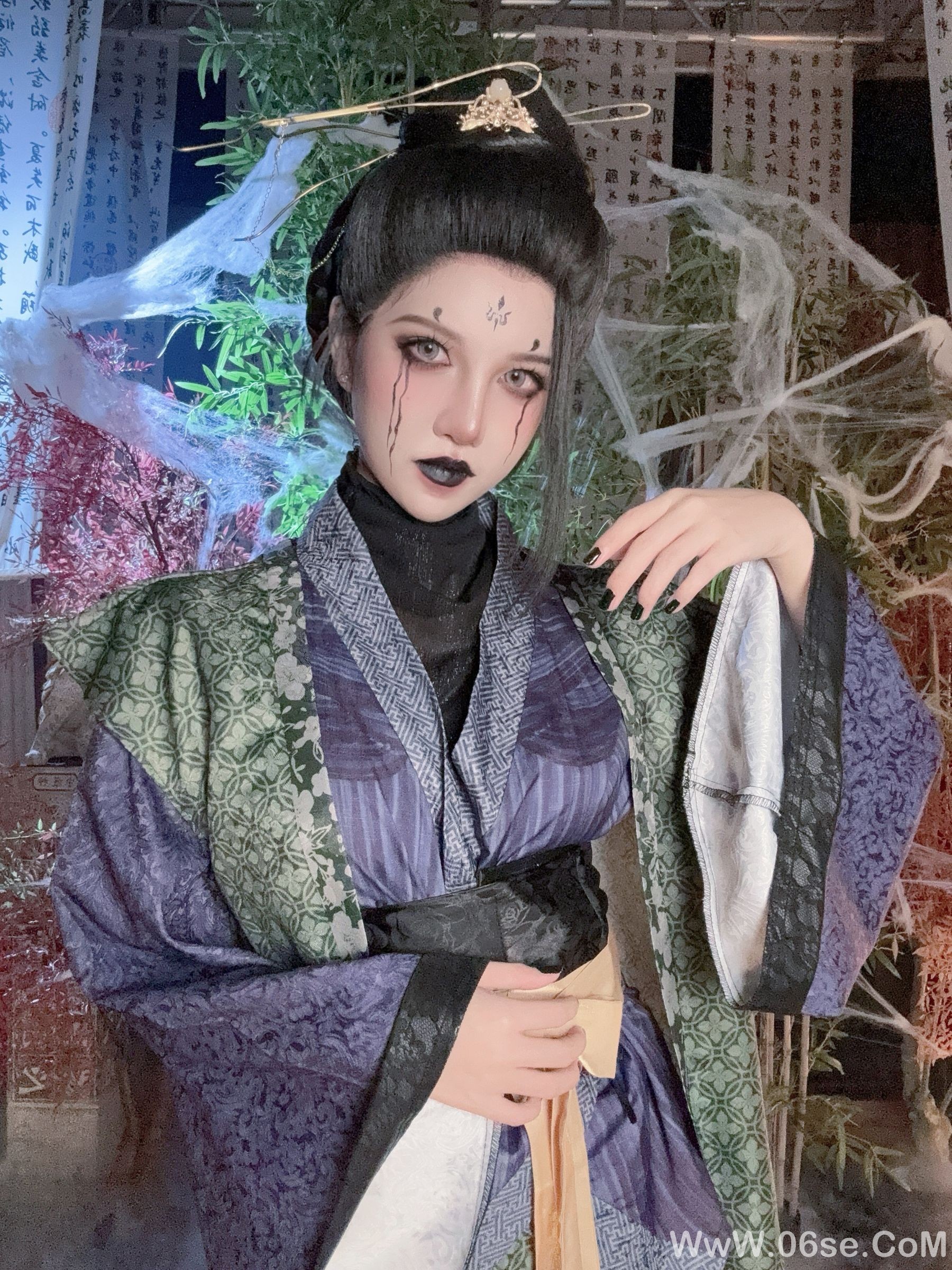 图片[118]-鬼马少女 阿薰kaOri – 黑神话悟空 蜘蛛精 四妹[128P]-六色网