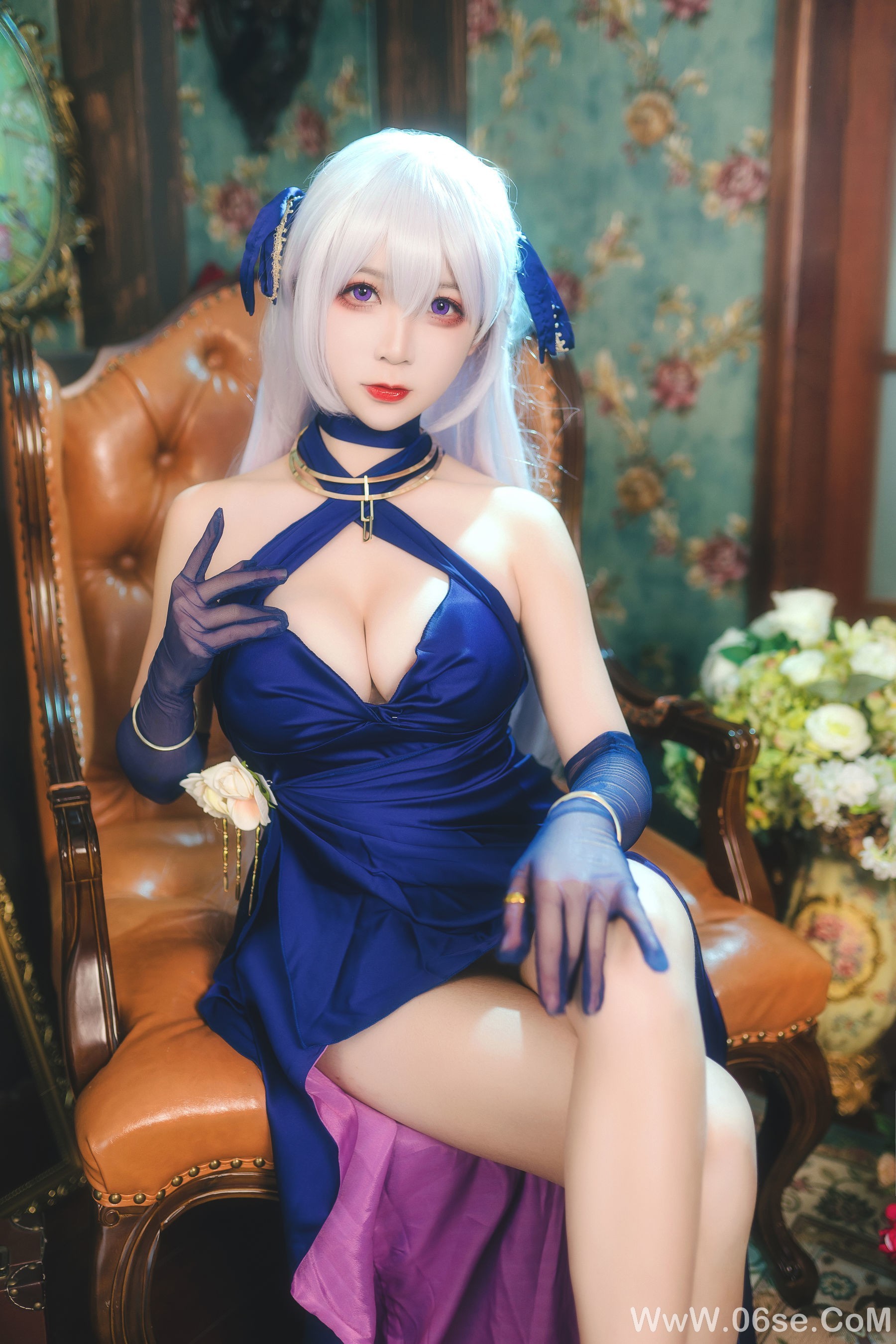 图片[2]-动漫博主樱落酱w 贝法礼服[12P]-六色网