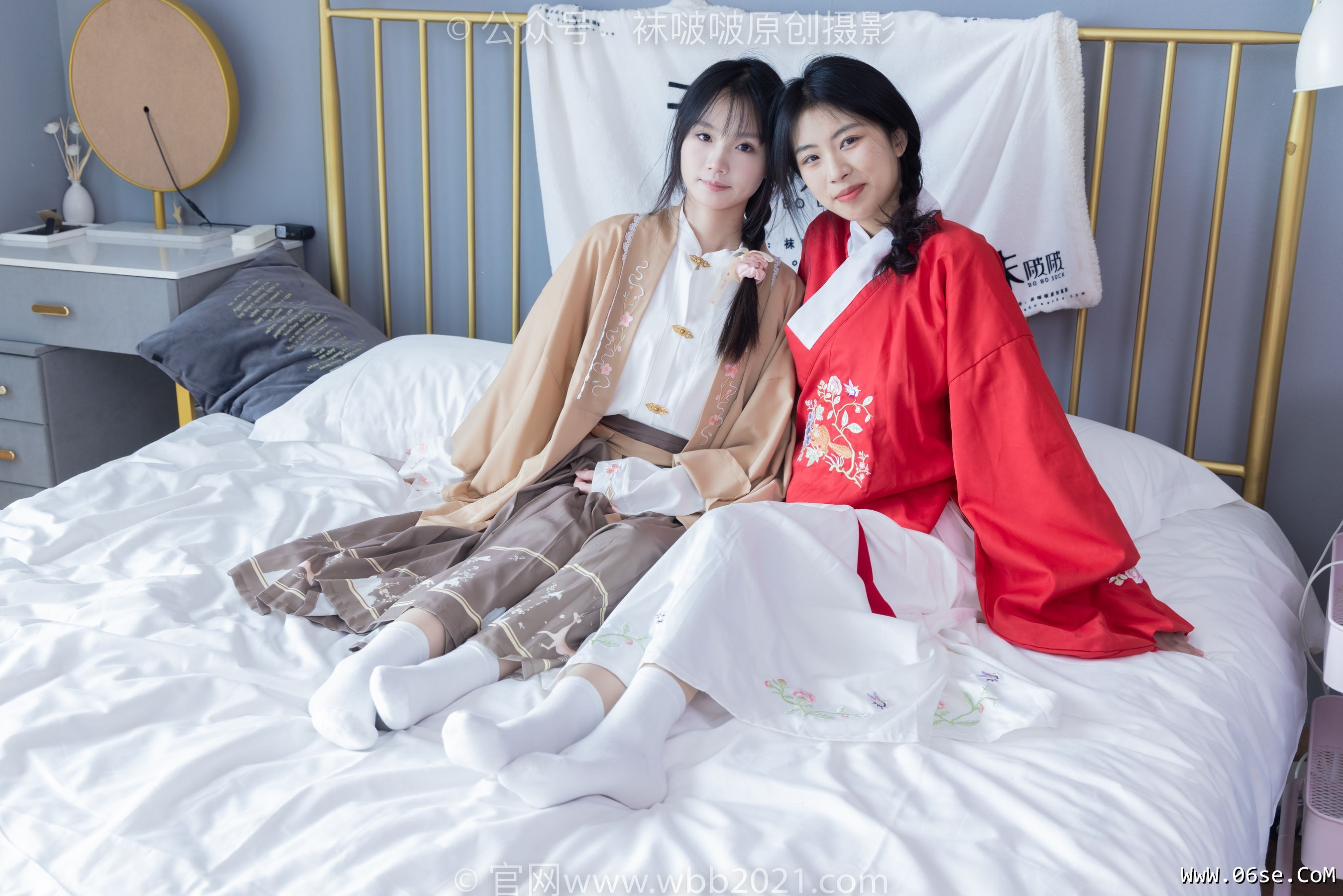 图片[111]-BoBoSocks袜啵啵 No.400 奶油&甜甜圈 -两双高跟鞋、白棉袜、肉丝[158P]-六色网