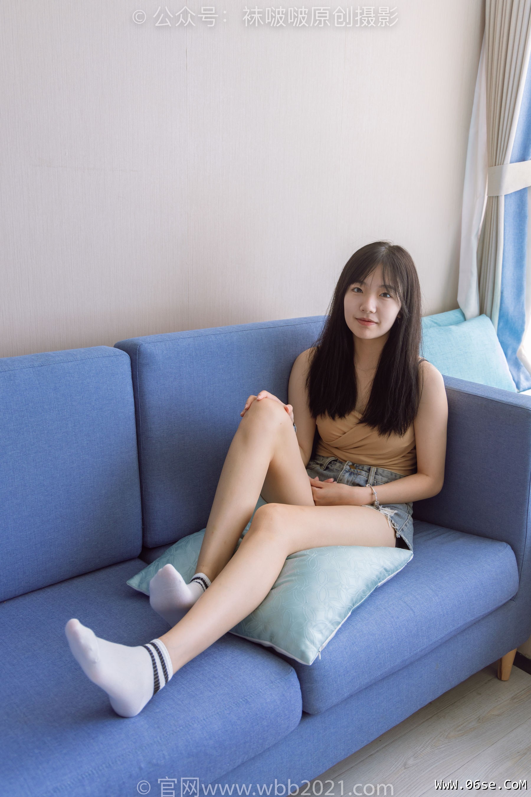 图片[6]-BoBoSocks袜啵啵 No.441 小甜豆 -高跟长靴、白棉袜、裸足[179P]-六色网