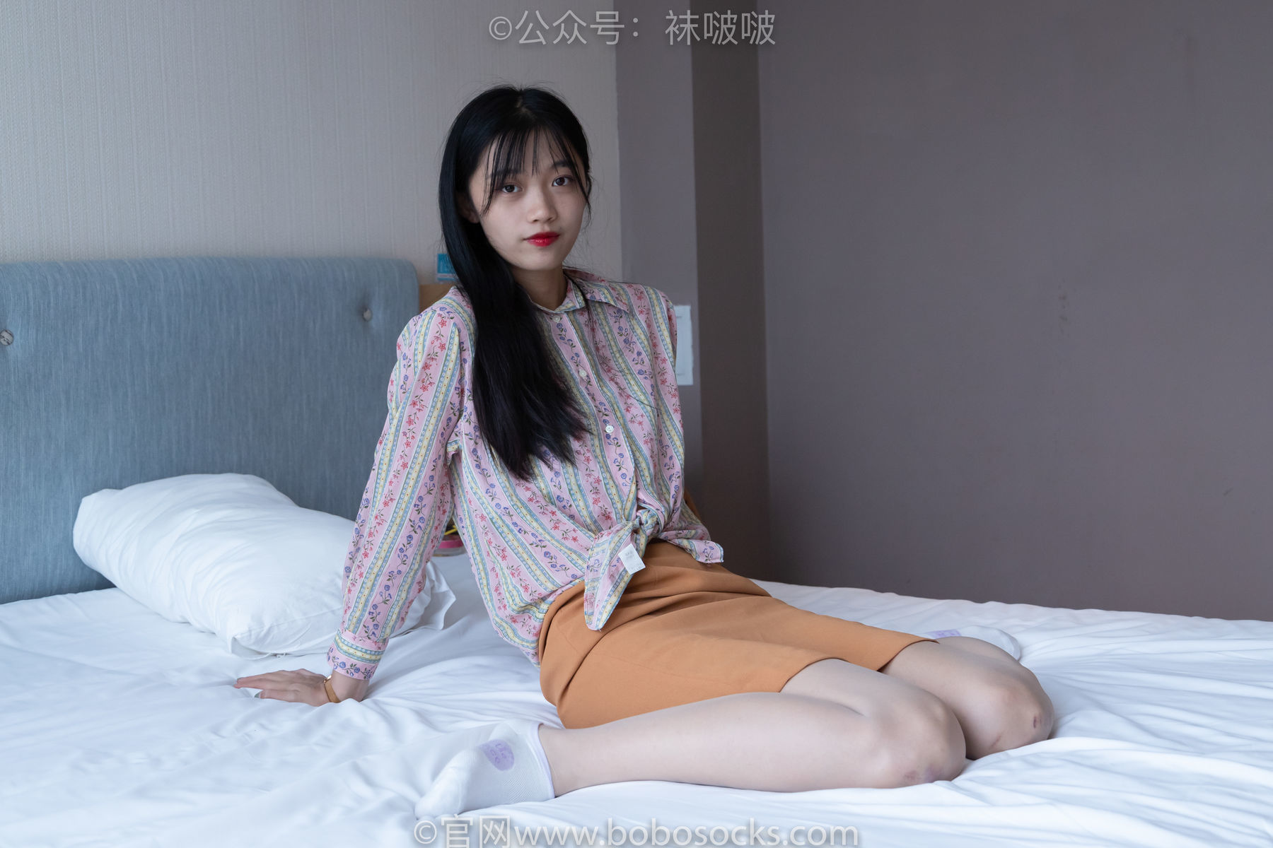 图片[64]-BoBoSocks袜啵啵 No.008 涵涵-帆布鞋、白色短棉袜、肉丝[139P]-六色网