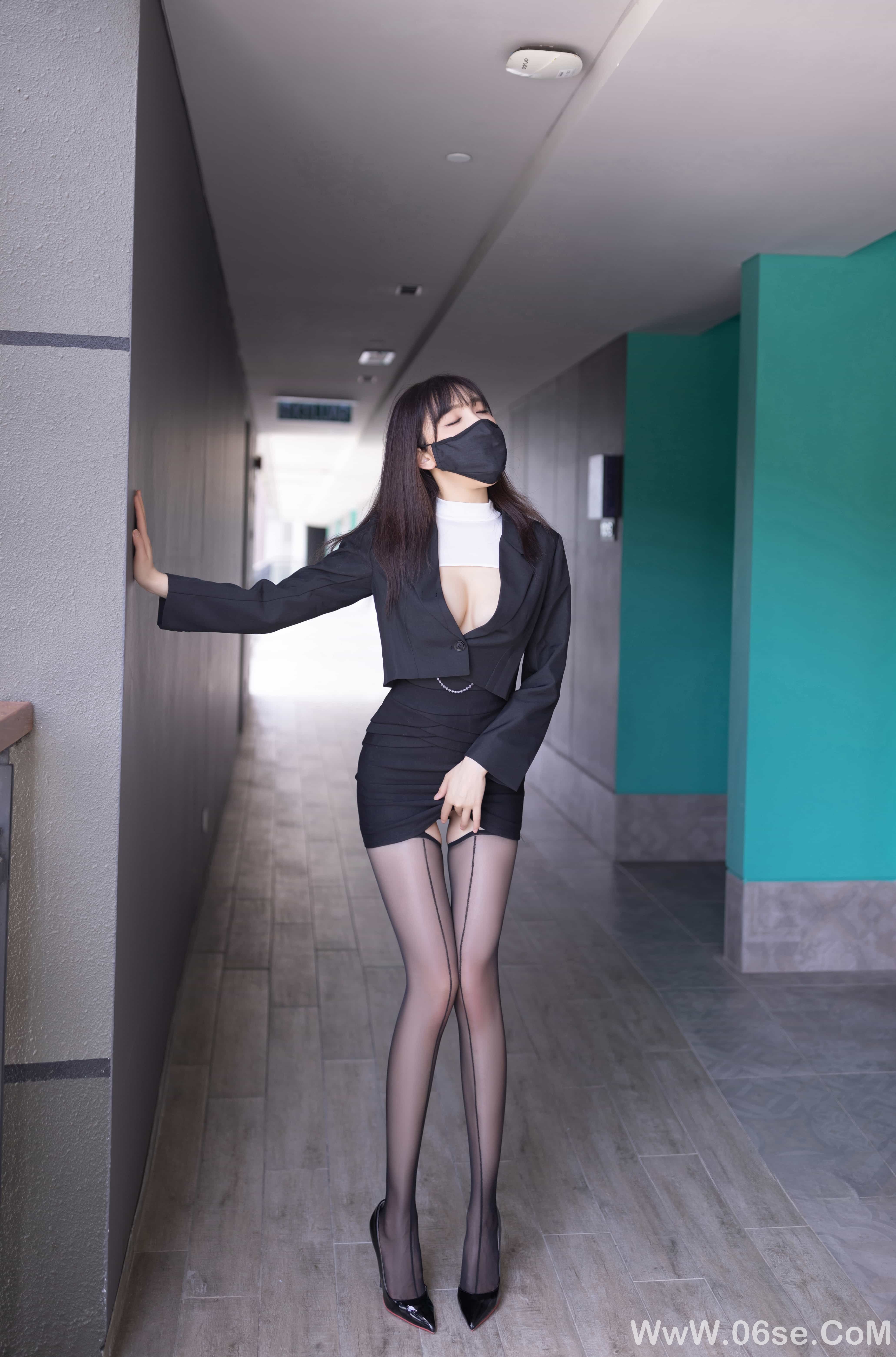 图片[78]-陆萱萱 – 口罩主题[90P]-六色网