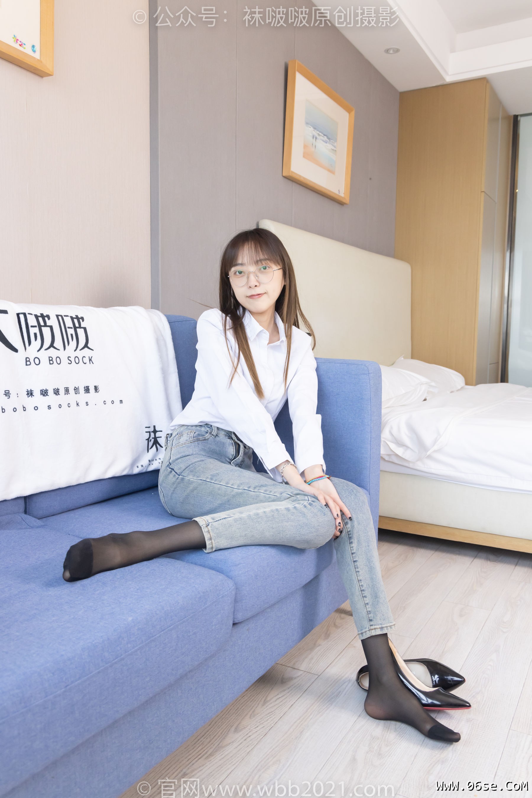 图片[138]-BoBoSocks袜啵啵 No.337 稚予 -高跟鞋、高跟凉鞋、黑丝、裤里丝、裸足[200P]-六色网