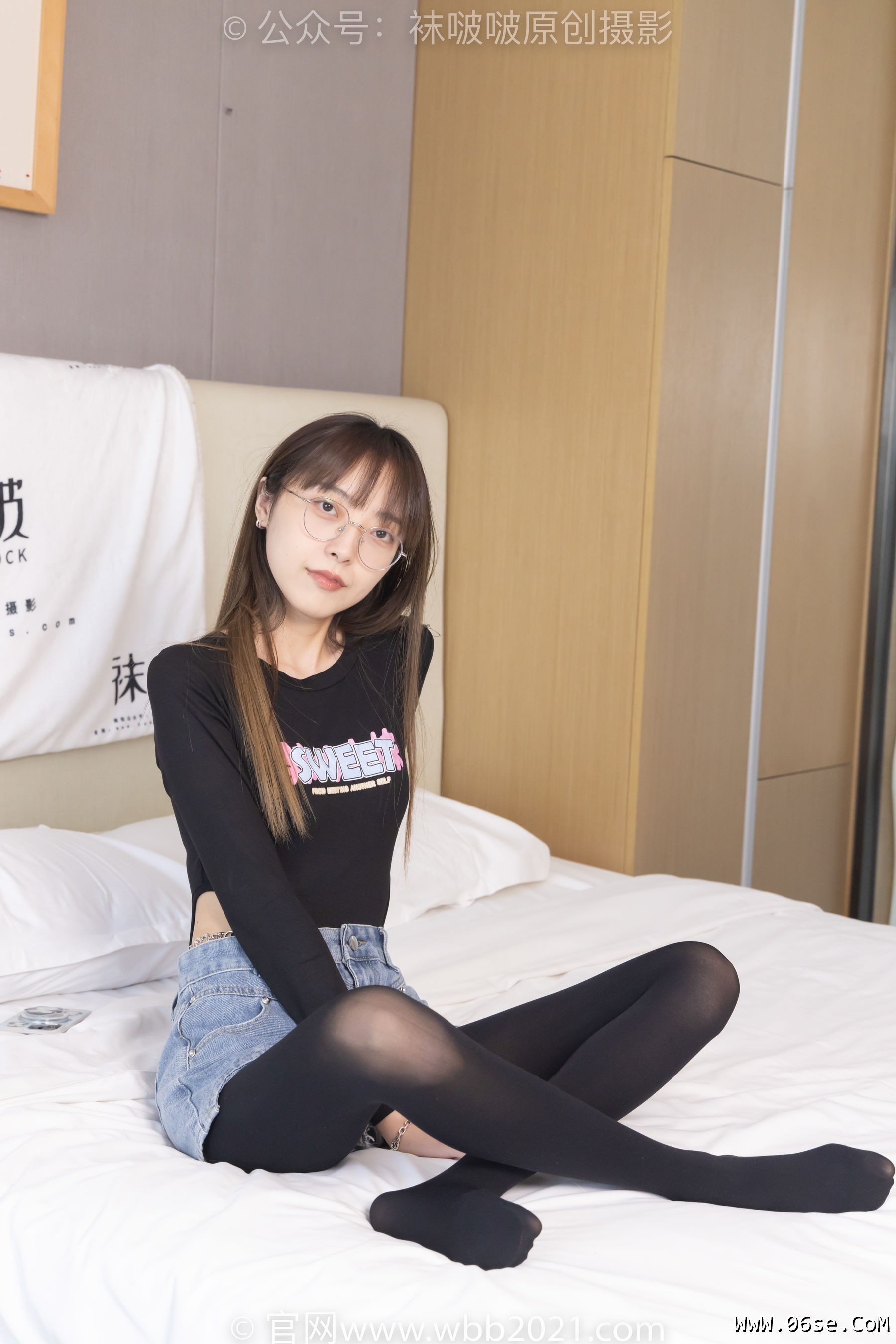 图片[40]-BoBoSocks袜啵啵 No.321 稚予 -高跟鞋、厚黑丝[150P]-六色网