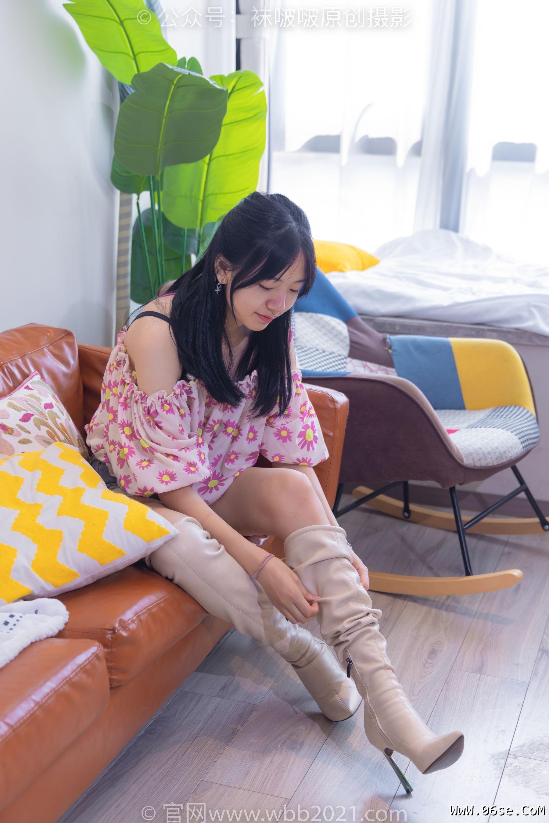 图片[153]-BoBoSocks袜啵啵 No.308 小甜豆 -长靴、白棉袜、裸足[170P]-六色网