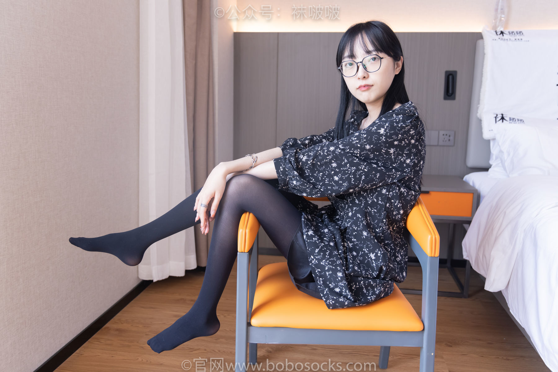 图片[117]-BoBoSocks袜啵啵 No.064 稚予-平底鞋、厚黑丝[137P]-六色网