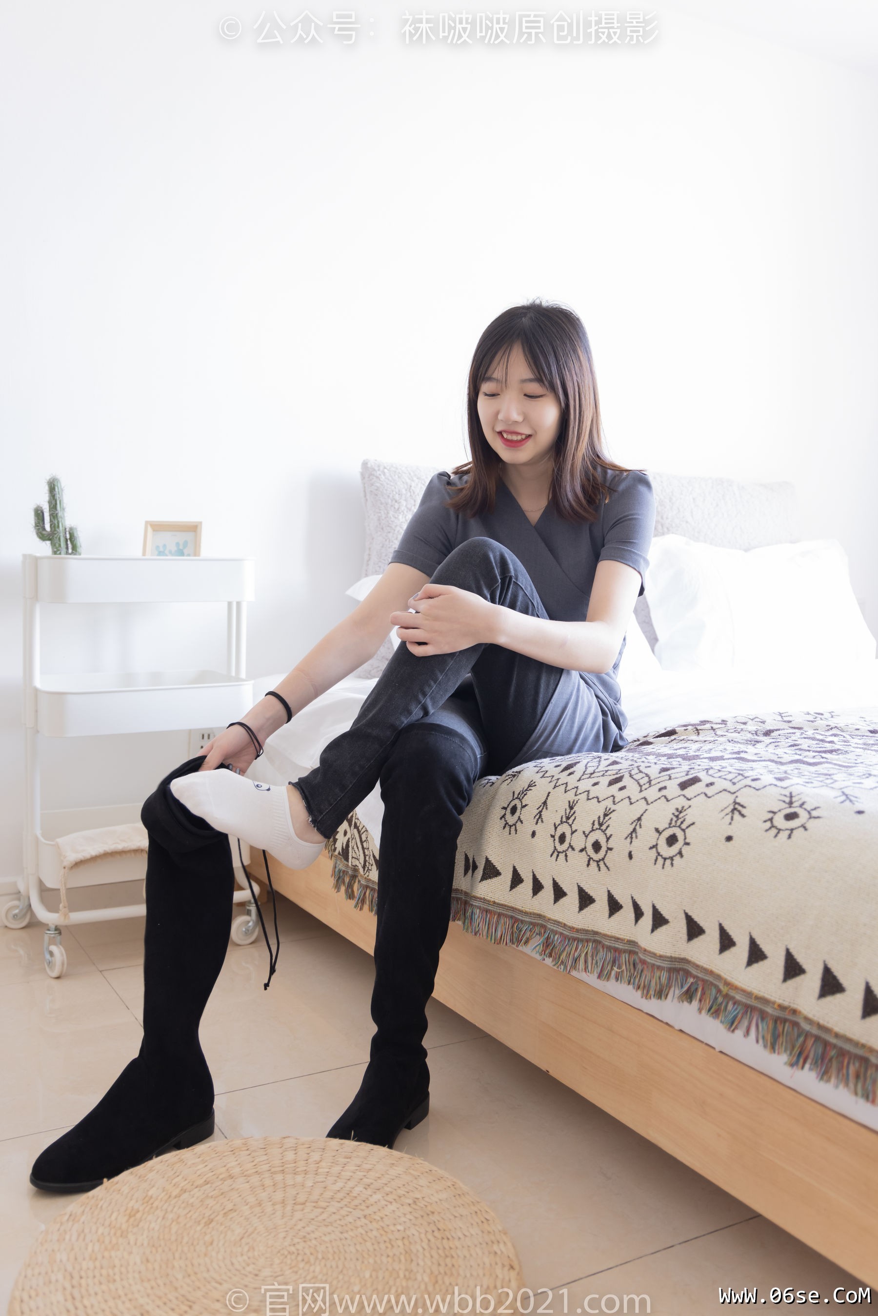 图片[58]-BoBoSocks袜啵啵 No.256 小甜豆 -长靴、短白棉袜[132P]-六色网