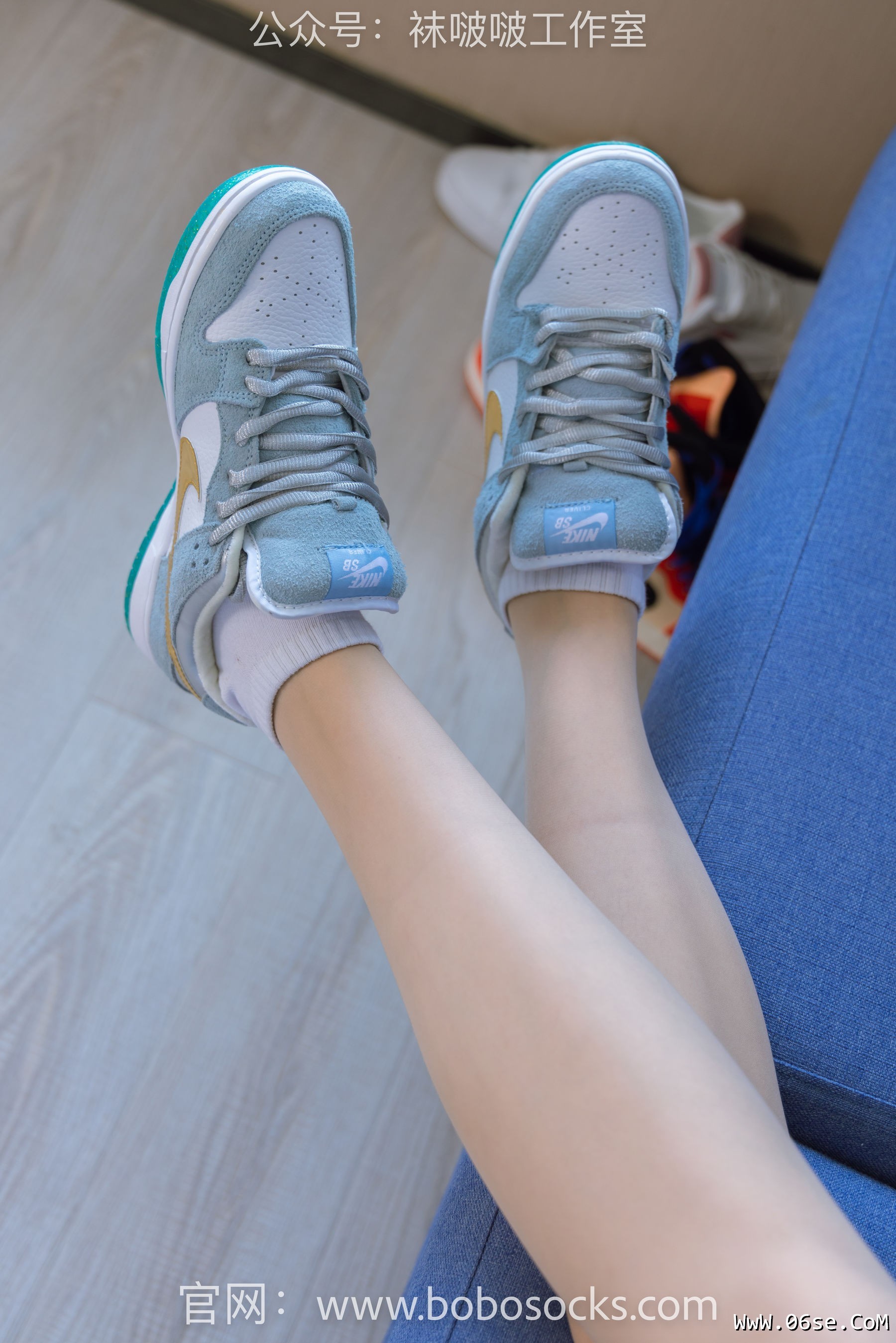 图片[74]-BoBoSocks袜啵啵 No.123 小甜豆-板鞋、白棉袜、肉丝[140P]-六色网