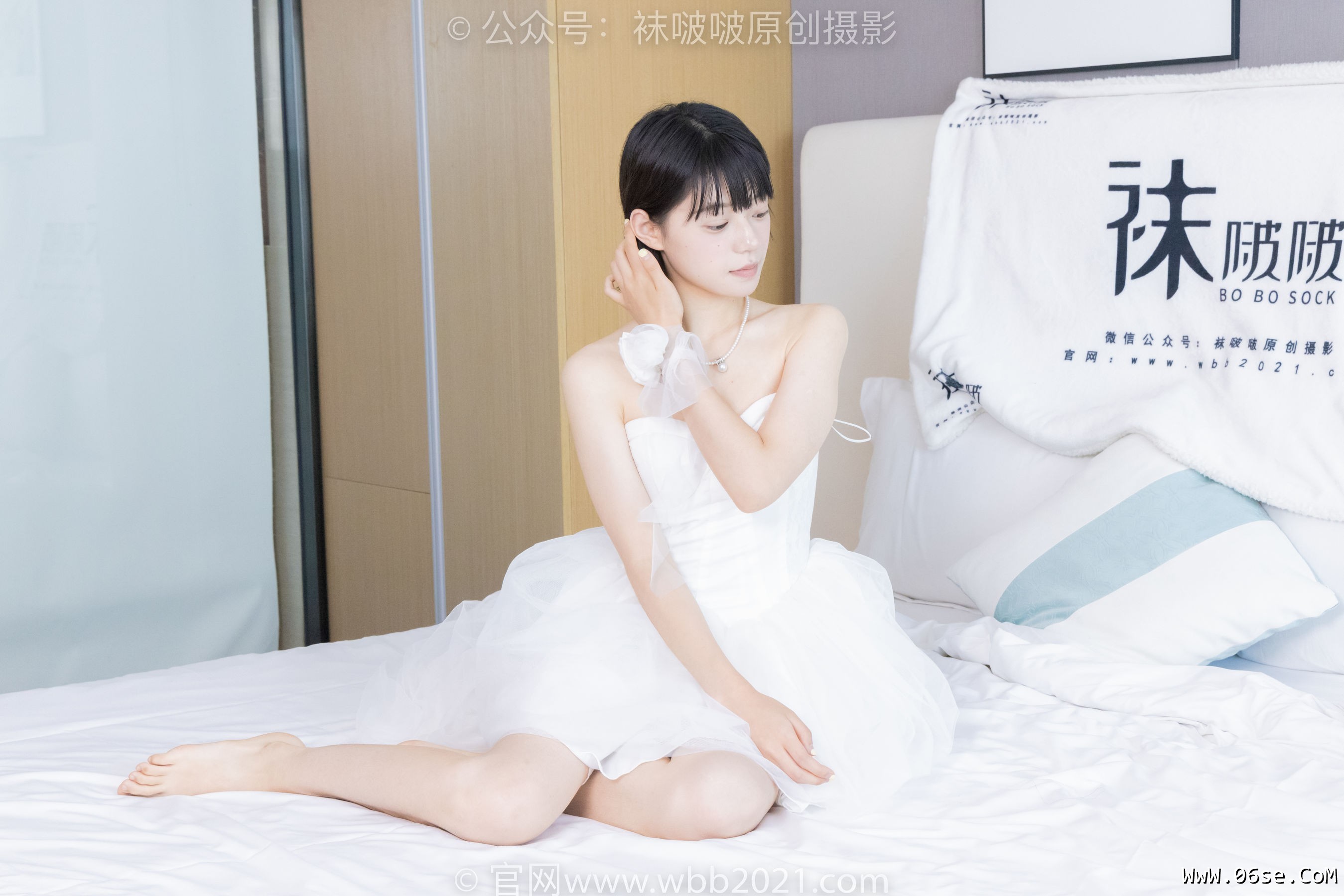 图片[19]-BoBoSocks袜啵啵 No.443 糯米 -高跟鞋、白丝、裸足[139P]-六色网