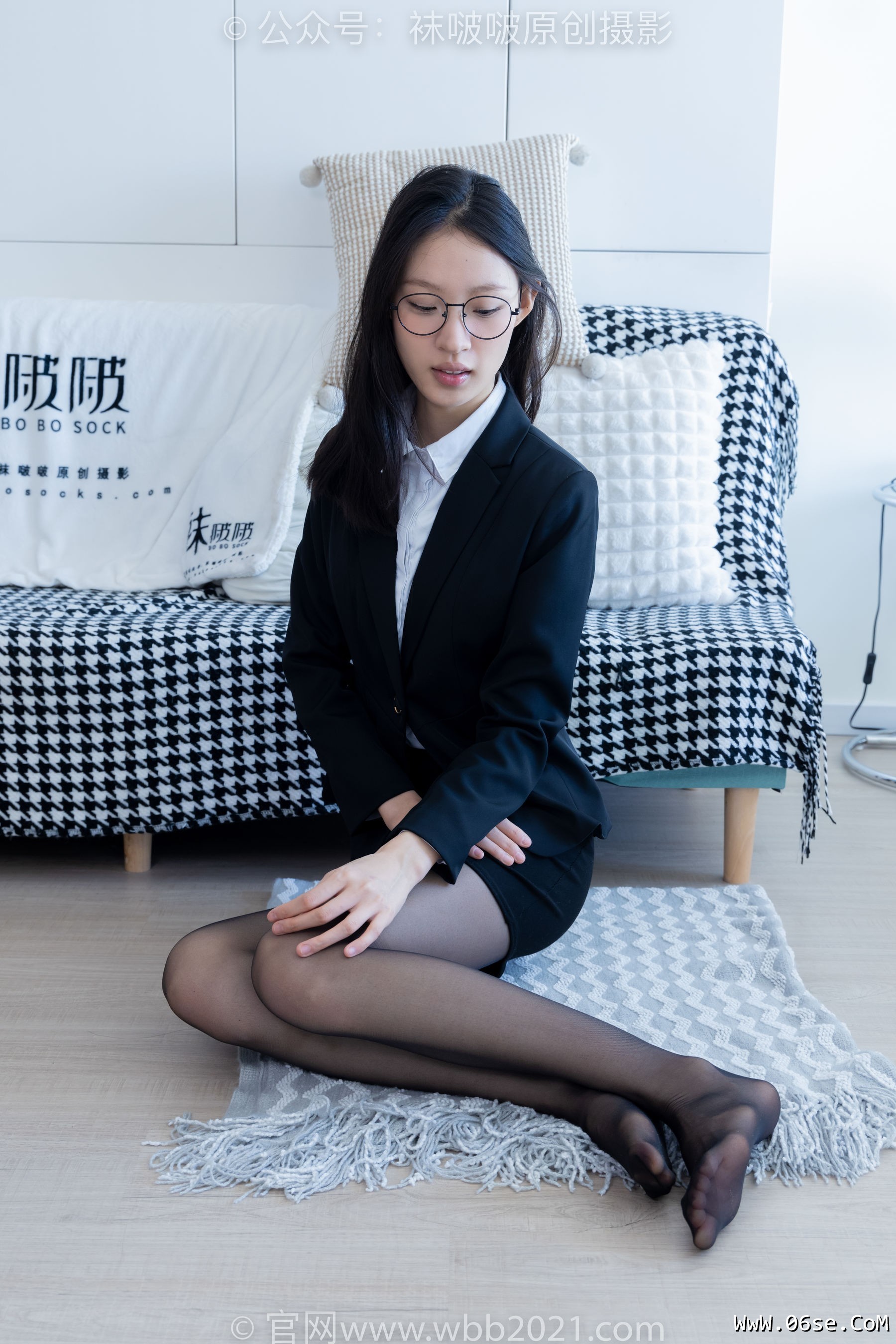 图片[87]-BoBoSocks袜啵啵 No.327 雪糕 -高跟鞋、黑丝、ol风[140P]-六色网