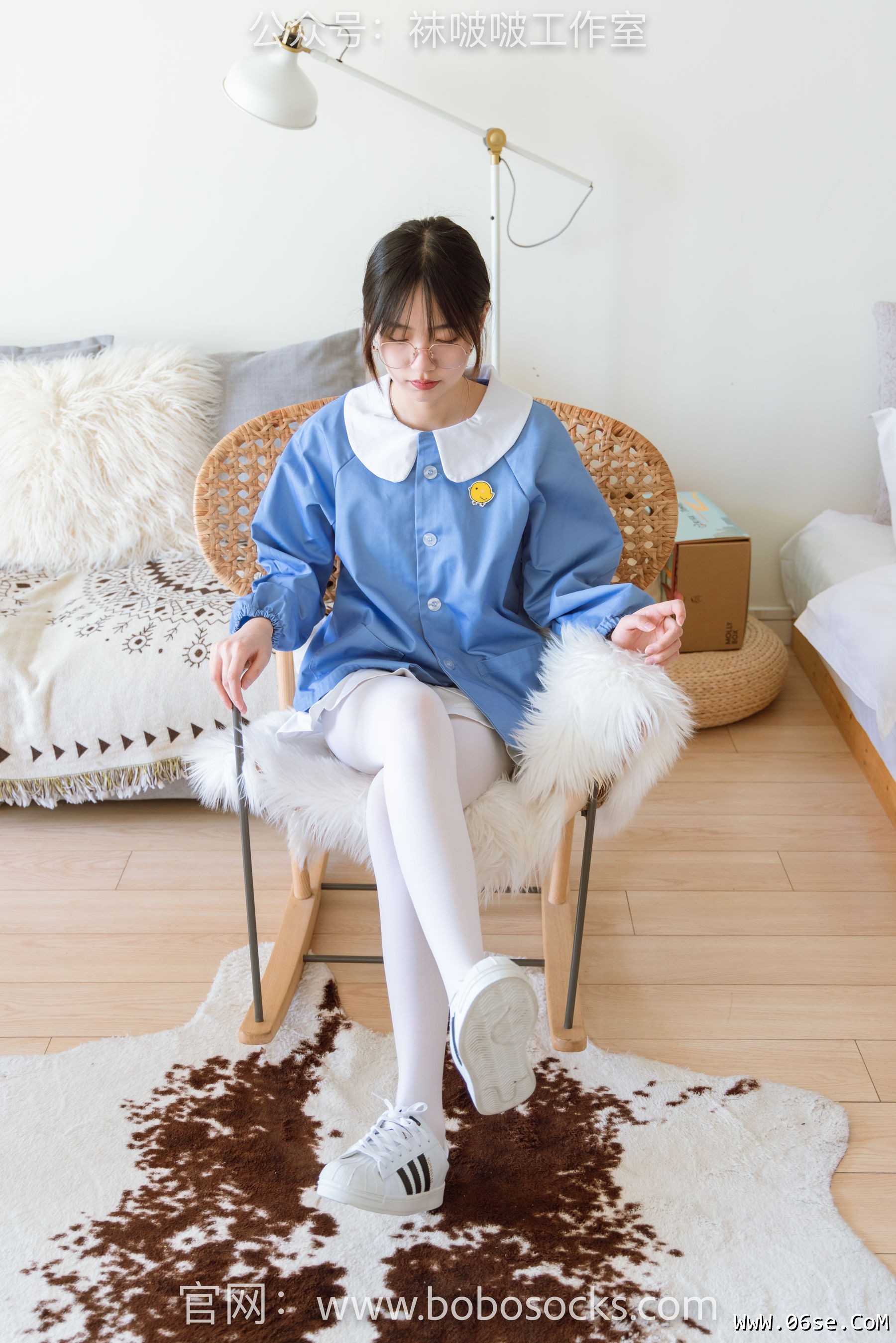 图片[10]-BoBoSocks袜啵啵 No.093 小甜豆-贝壳头、厚白丝[132P]-六色网