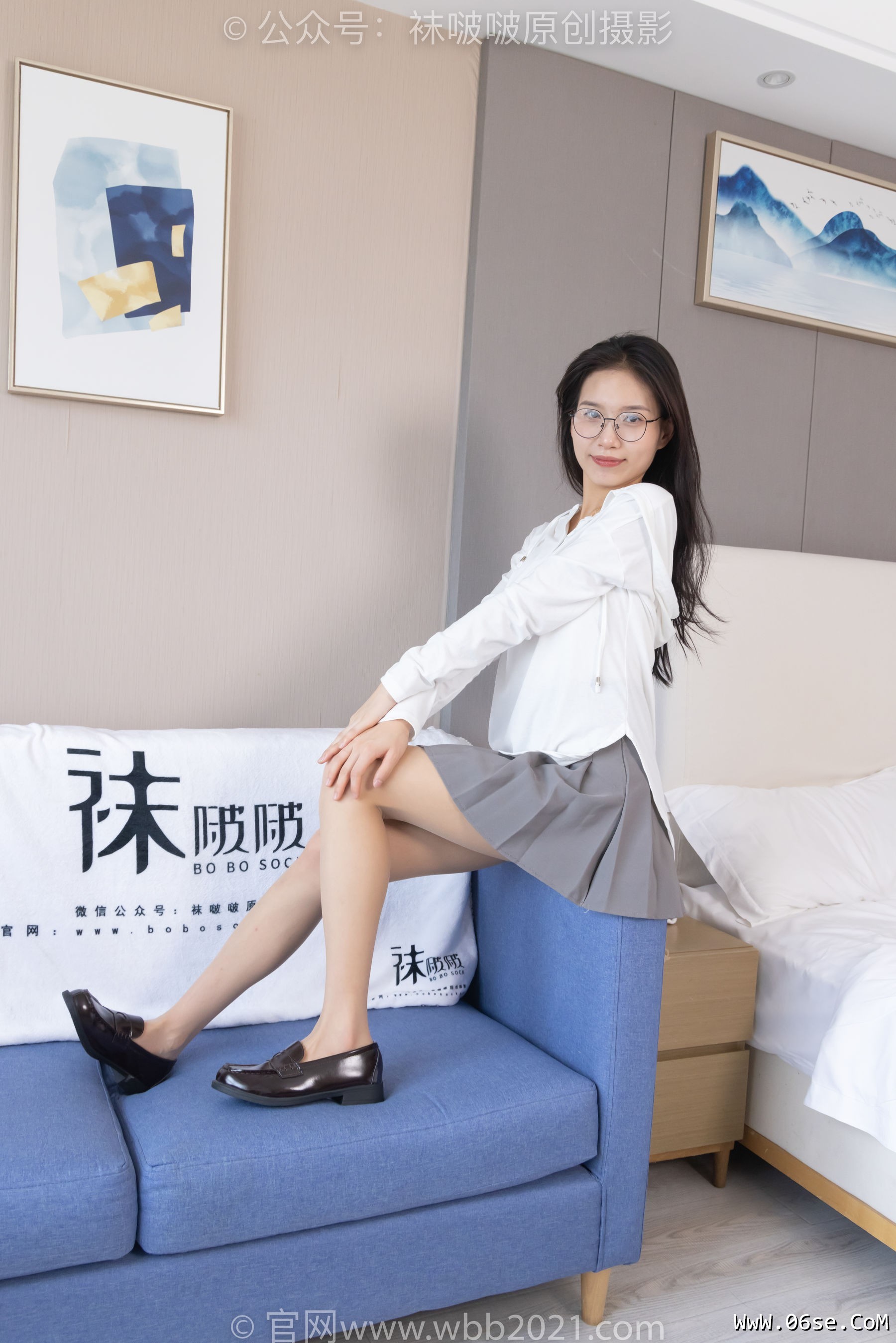 图片[61]-BoBoSocks袜啵啵 No.347 芝士 -皮鞋、肉丝[140P]-六色网