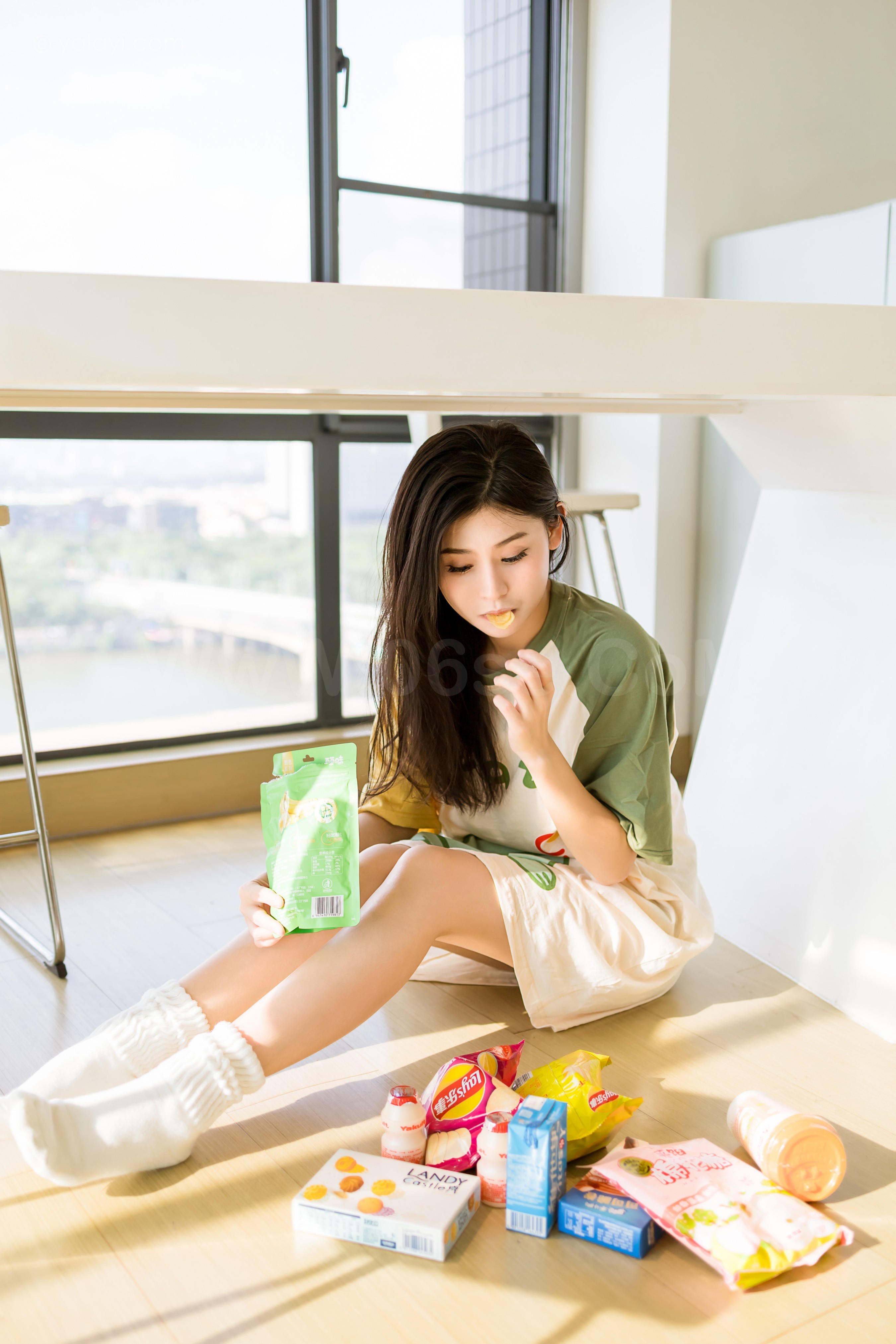 图片[29]-雅拉伊 – 若婷《小恐龙睡衣》[41P]-六色网
