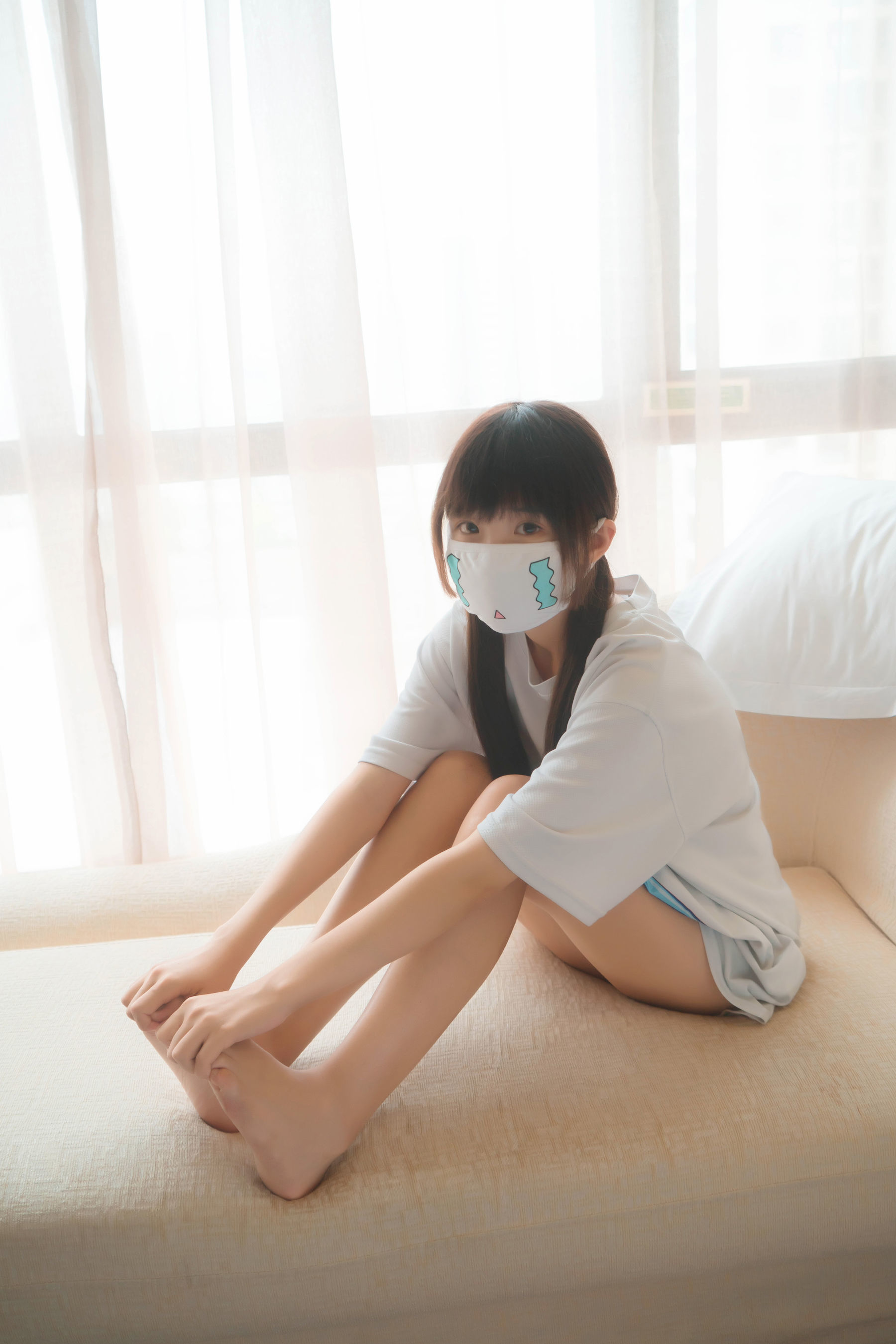 图片[16]-萝莉御子Yumiko 口罩[20P]-六色网