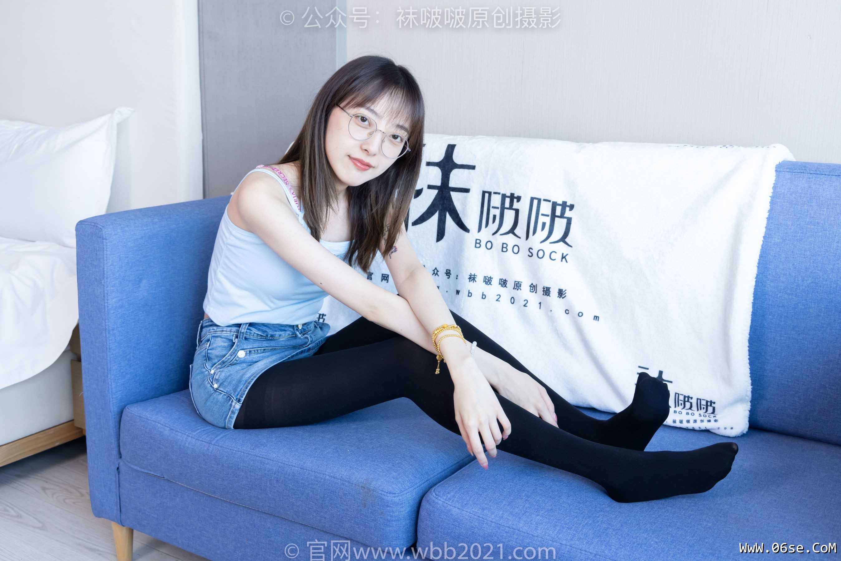 图片[110]-BoBoSocks袜啵啵 No.385 稚予 -高跟鞋、皮鞋、运动鞋、厚黑丝[180P]-六色网