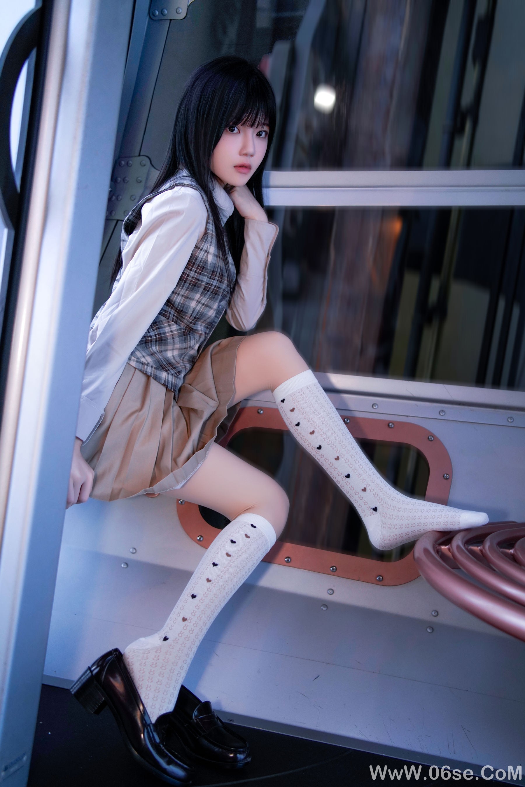 图片[9]-桜桃喵 – 制服摩天轮[27P]-六色网
