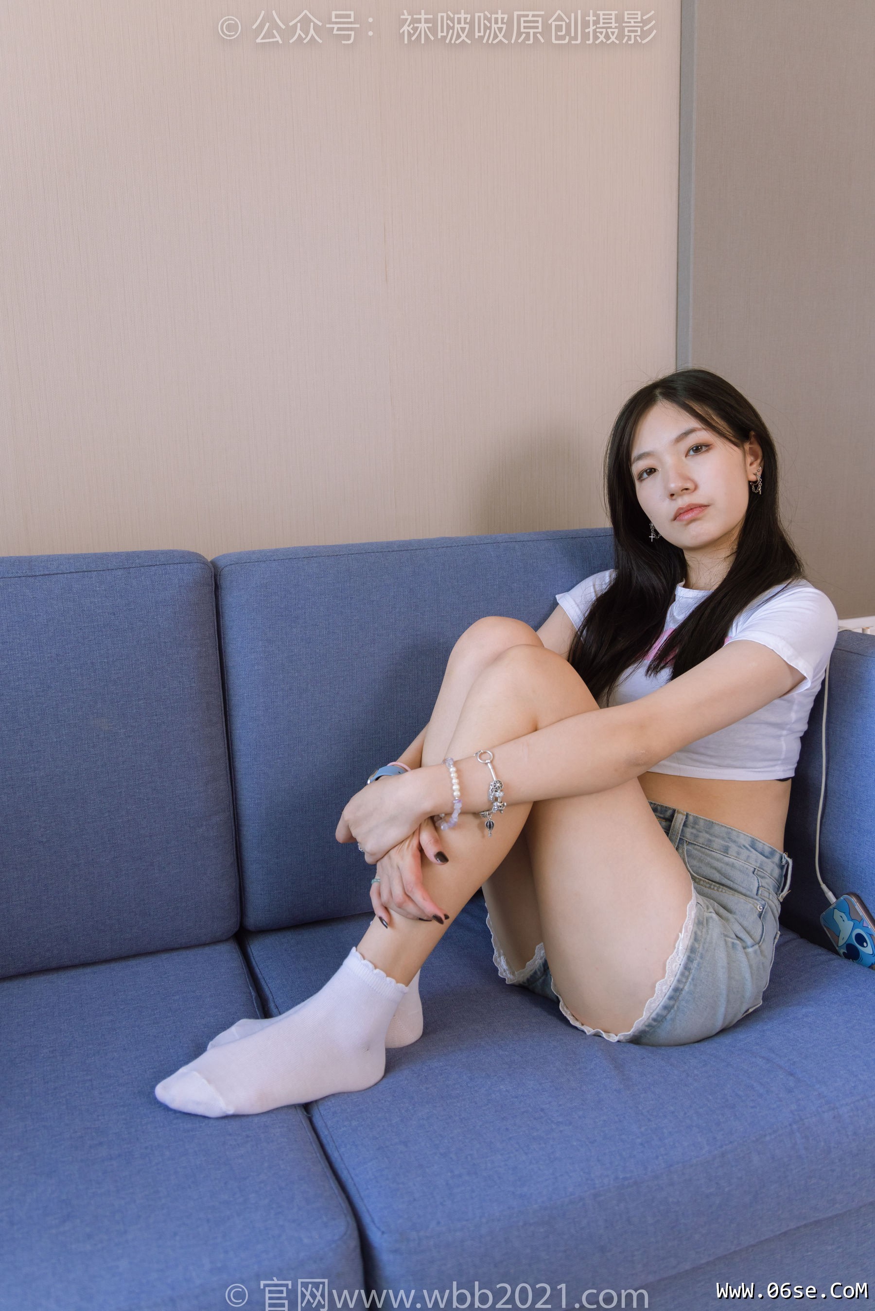 图片[42]-BoBoSocks袜啵啵 No.426 小甜豆 -高跟鞋、裸足、白棉袜[140P]-六色网