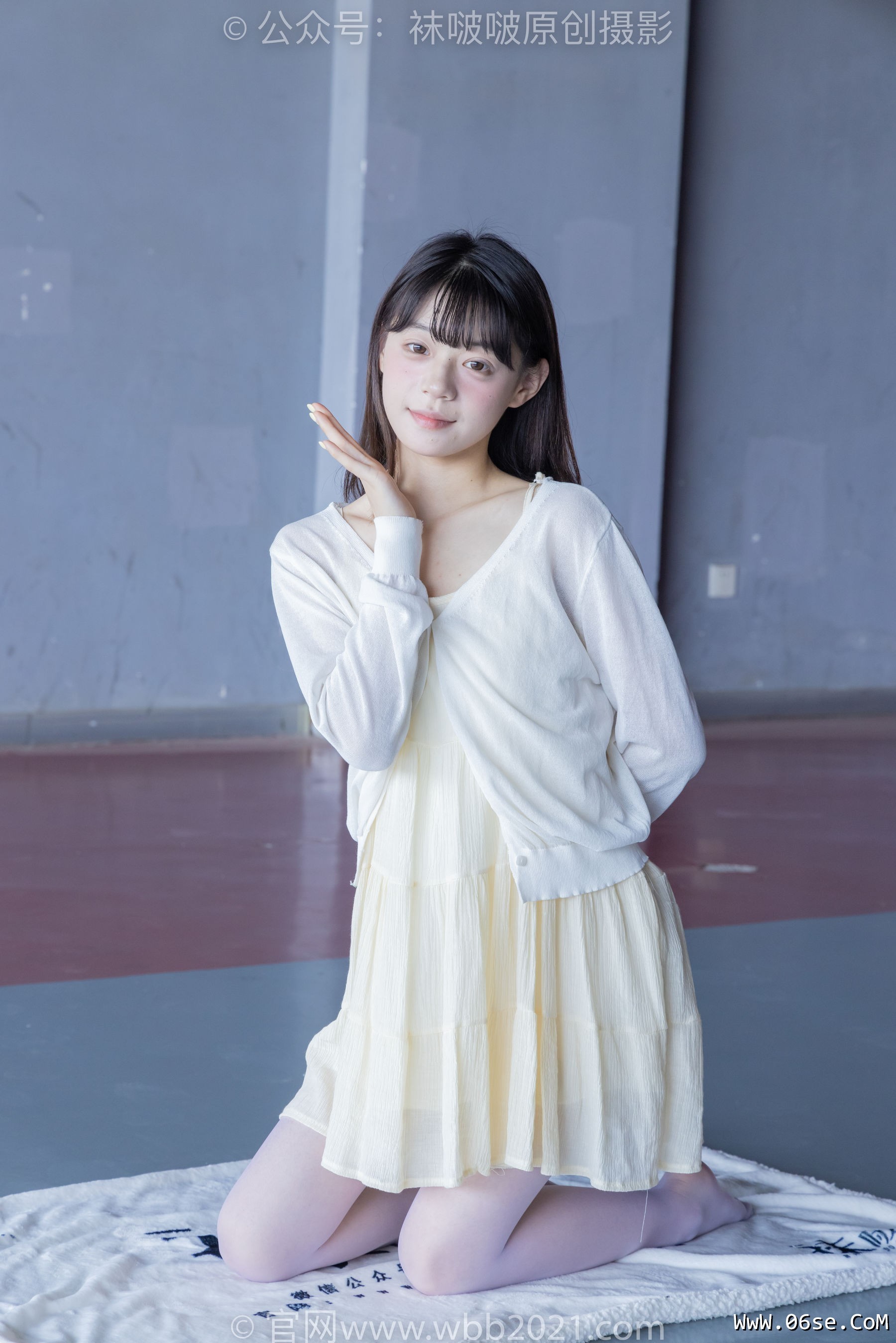 图片[11]-BoBoSocks袜啵啵 No.395 糯米 -板鞋、白丝[145P]-六色网