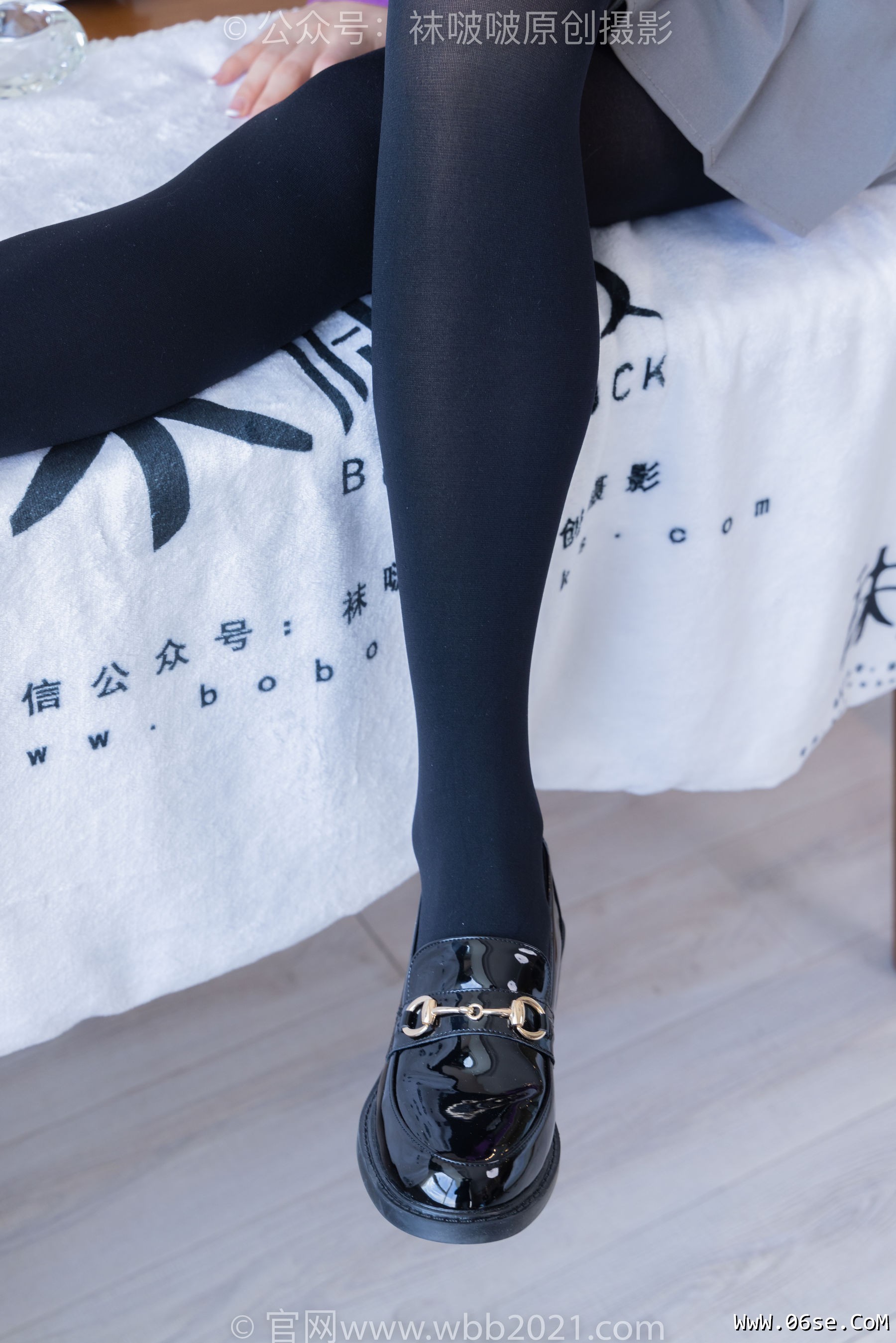 图片[90]-BoBoSocks袜啵啵 No.310 芝士 -皮鞋、厚黑丝[140P]-六色网