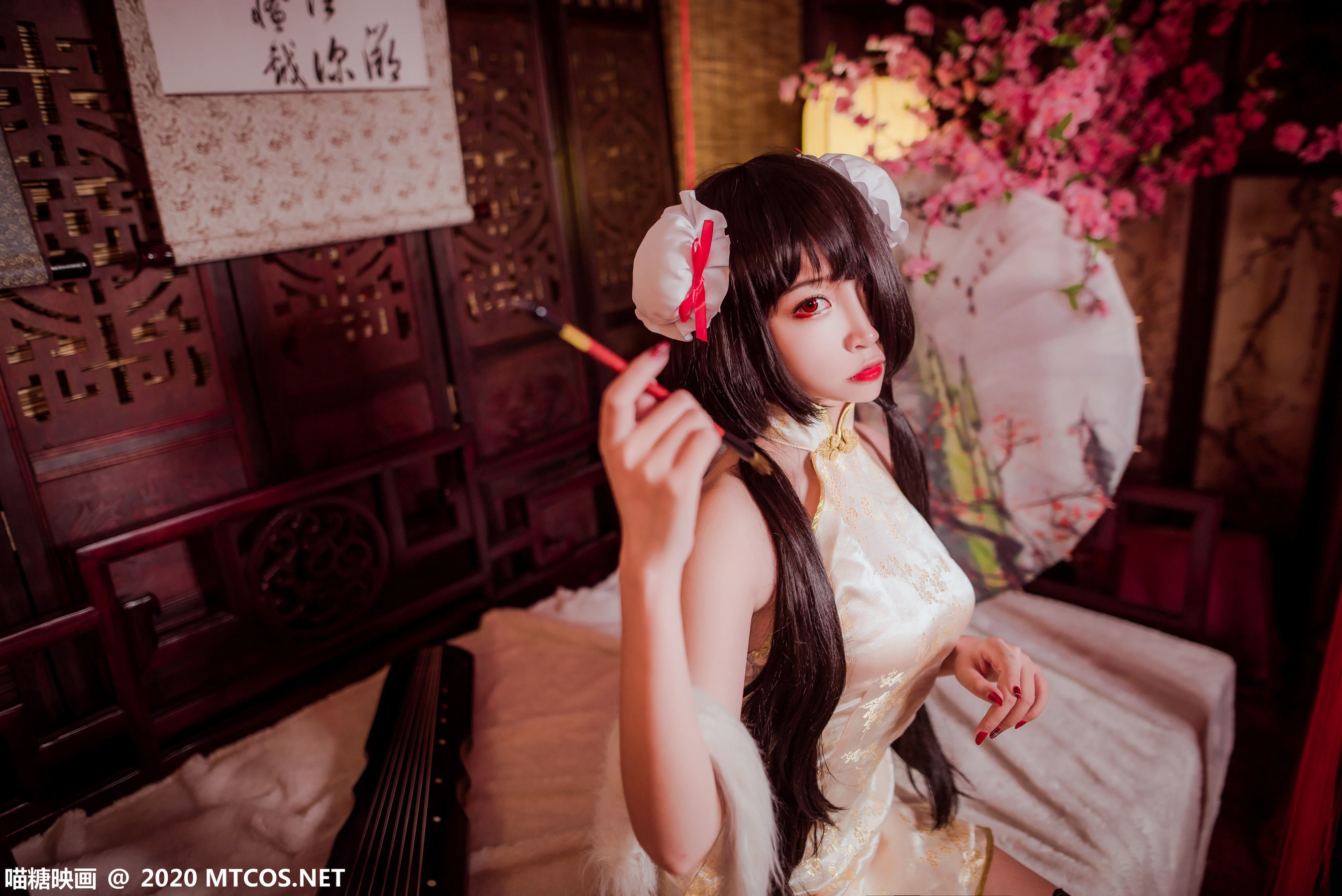 图片[10]-[喵糖映画] HML.019 狂三黑丝旗袍 [31P]-六色网