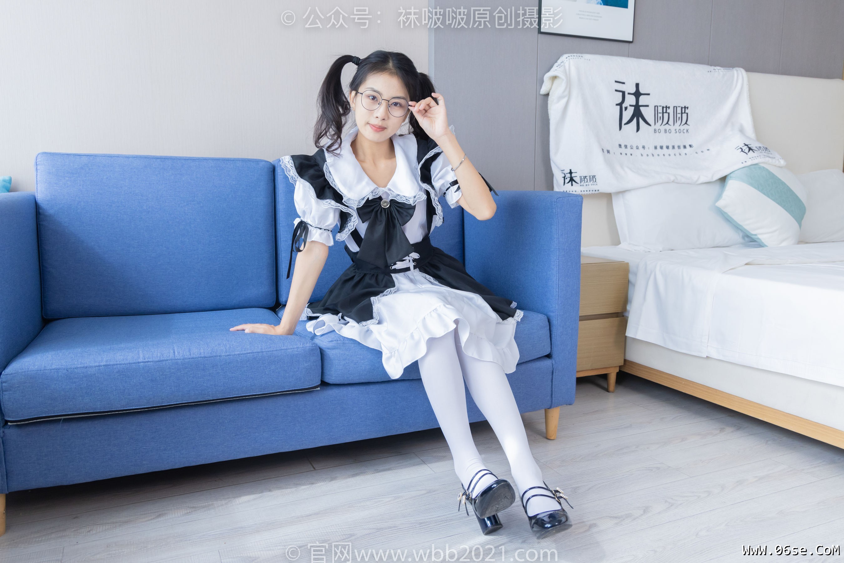 图片[58]-BoBoSocks袜啵啵 No.306 奶油 -高跟鞋、皮鞋、厚白丝大腿袜、厚肉丝、白棉袜[140P]-六色网