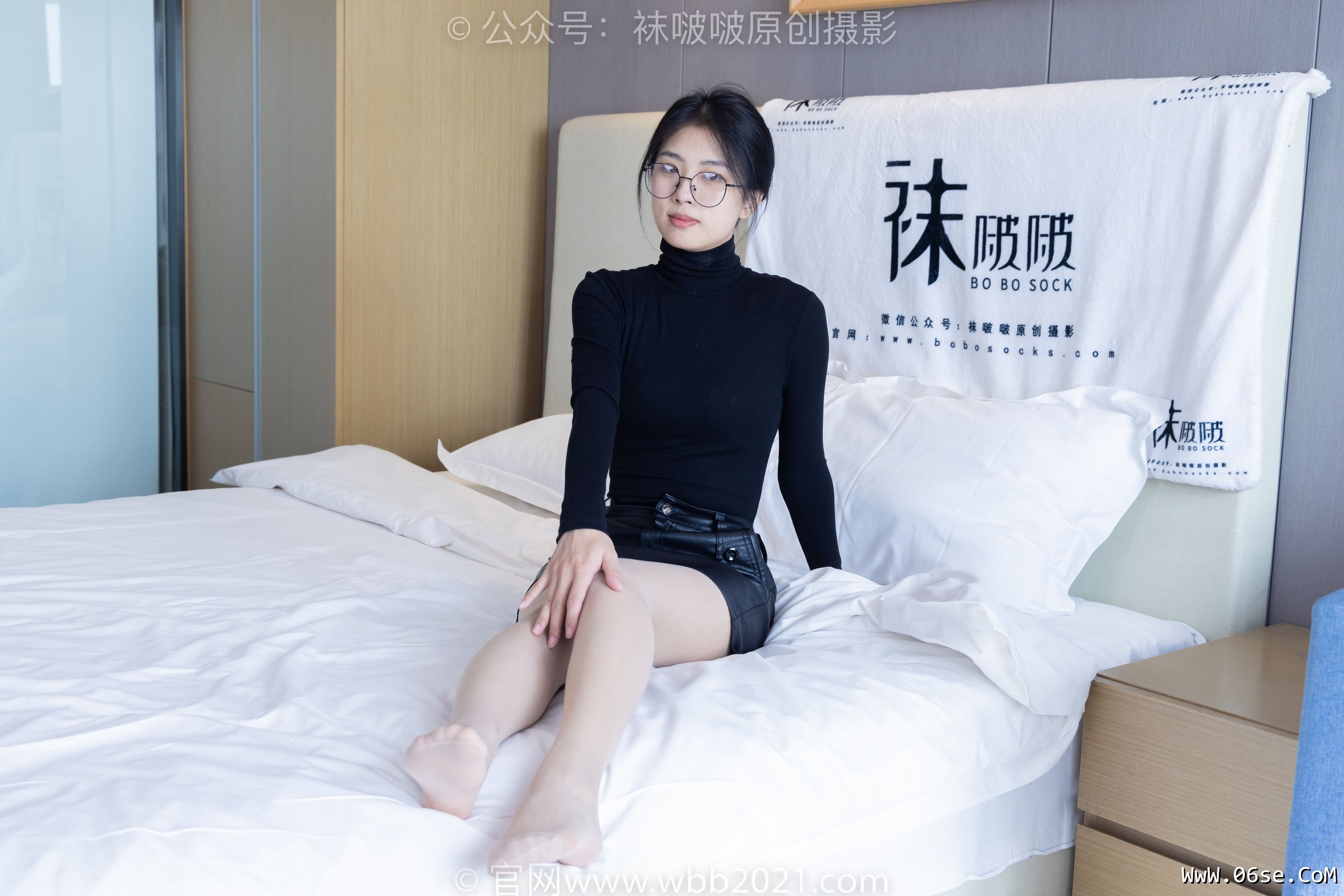 图片[113]-BoBoSocks袜啵啵 No.342 奶油 -平底鞋、肉丝、老头乐挠脚心剧情[140P]-六色网
