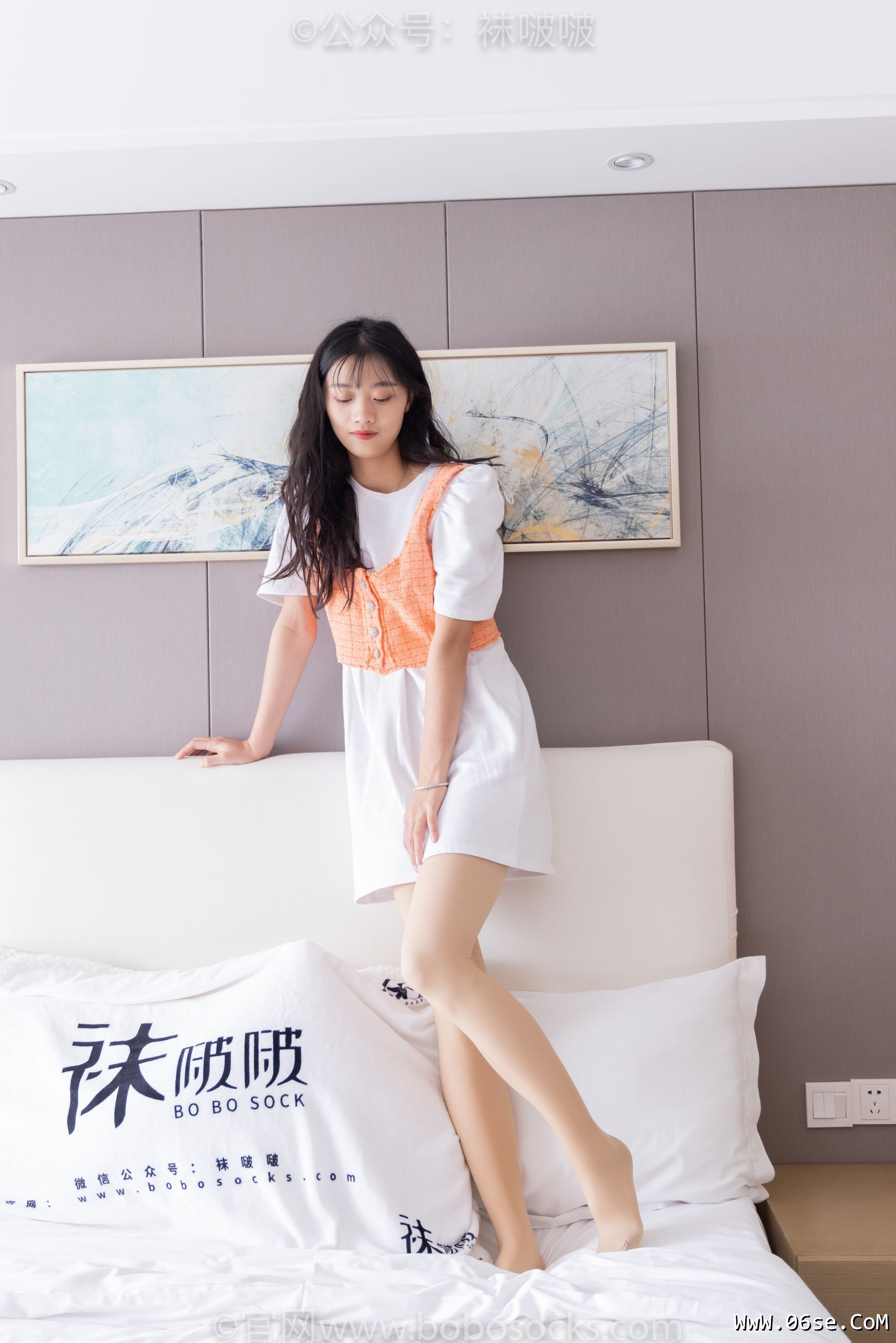 图片[134]-BoBoSocks袜啵啵 No.062 涵涵-运动鞋、白棉袜、厚肉丝[145P]-六色网
