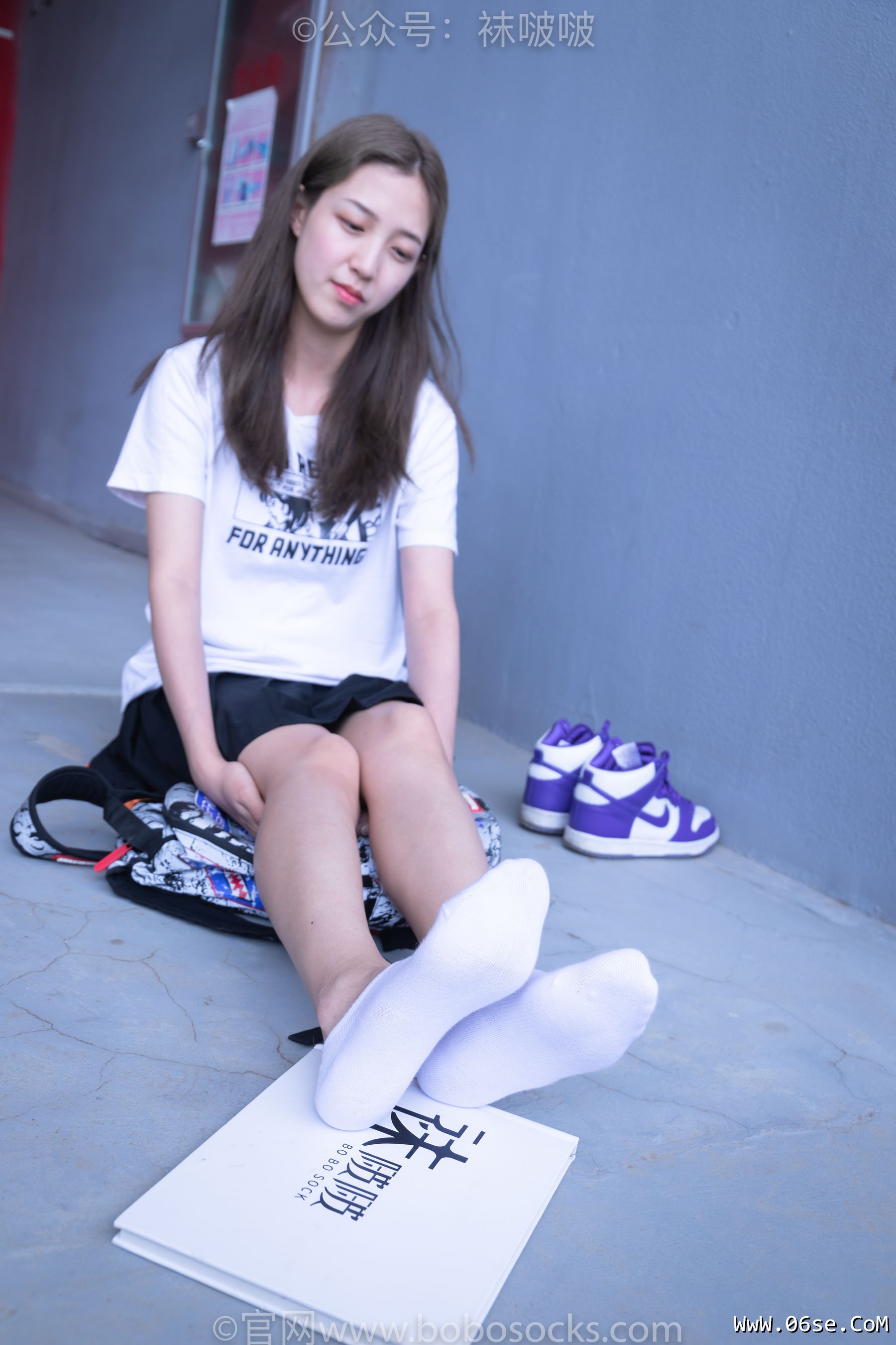 图片[80]-BoBoSocks袜啵啵 积分限定作品002 泡芙- AJ、白色棉质船袜、裸足[135P]-六色网