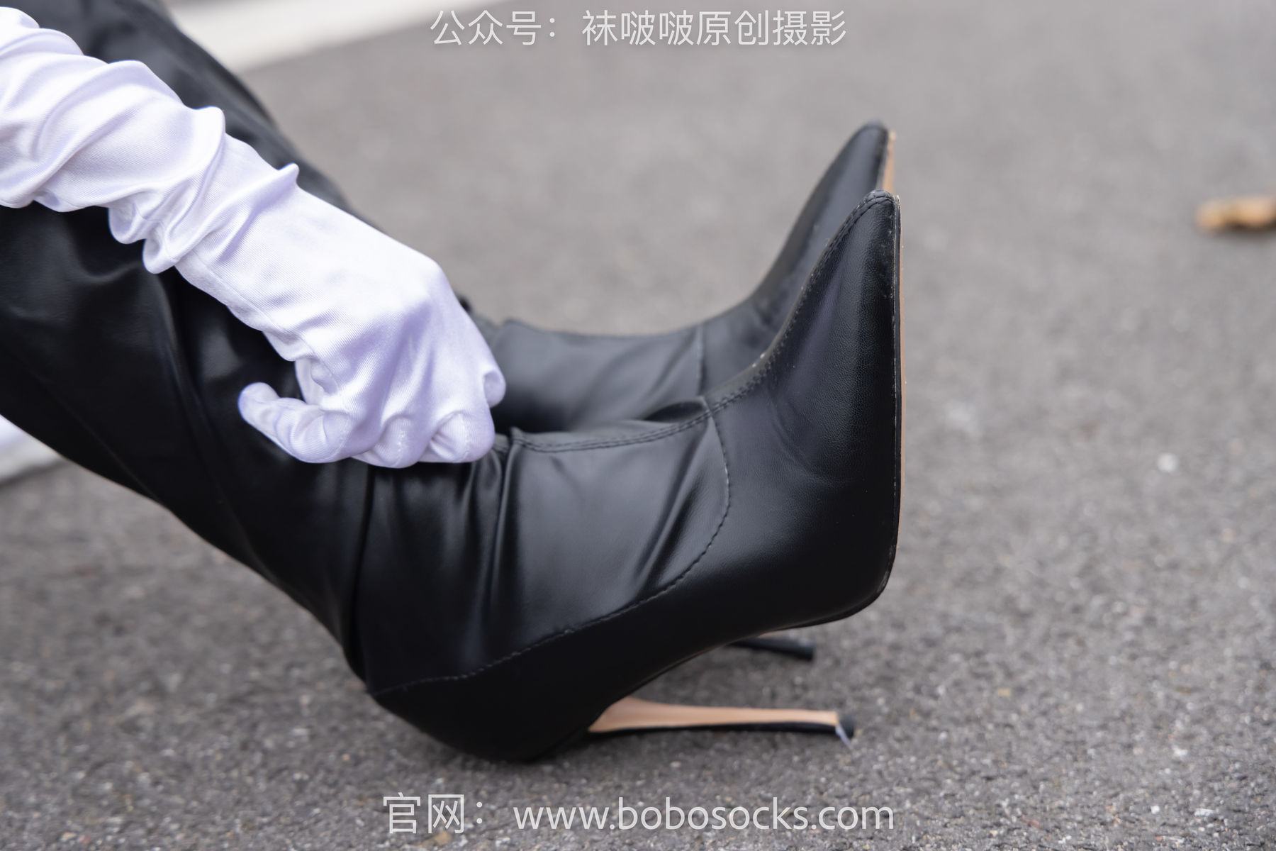 图片[80]-BoBoSocks袜啵啵 No.146 小甜豆-高跟长靴、黑色踩脚裤、肉丝[154P]-六色网