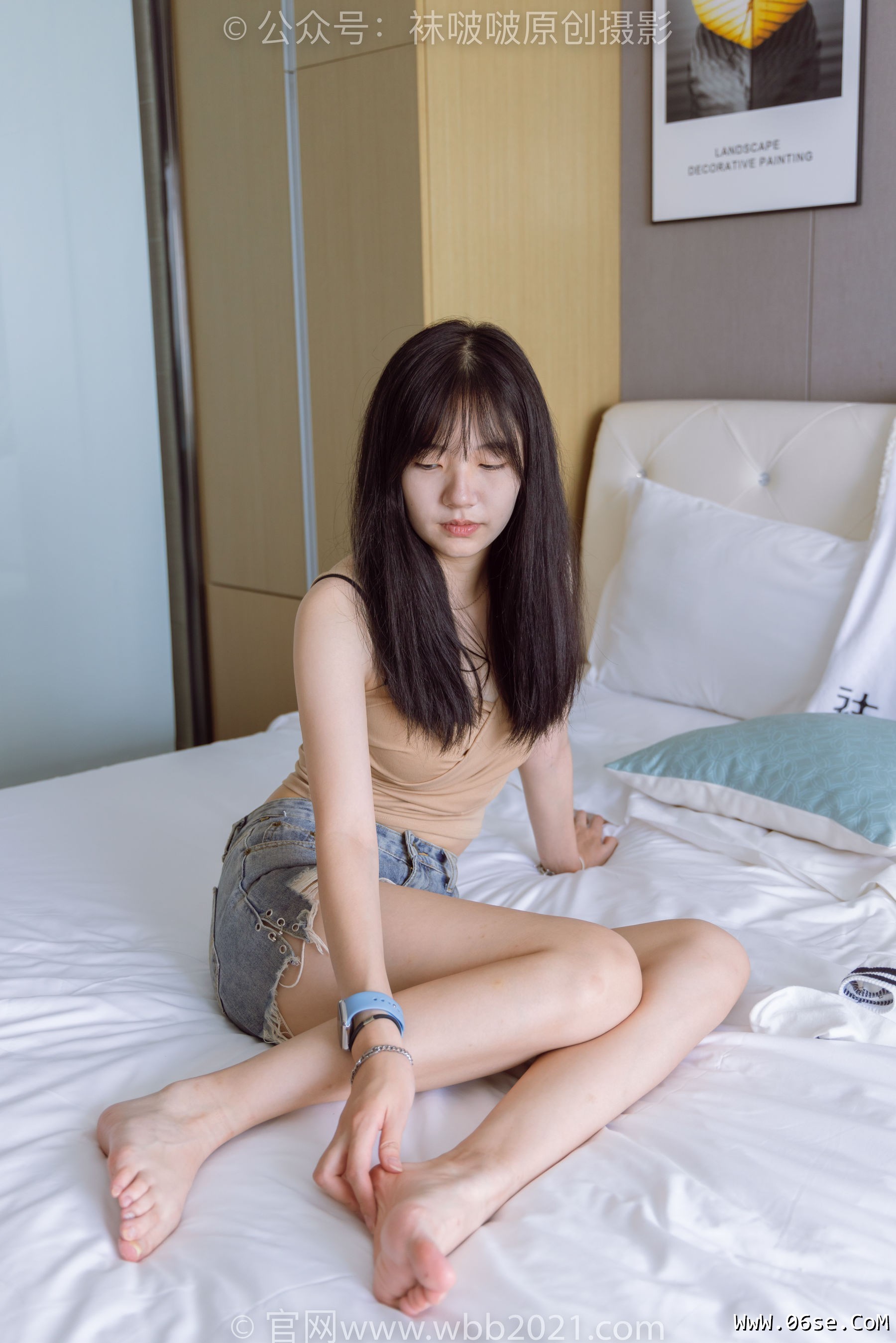 图片[56]-BoBoSocks袜啵啵 No.441 小甜豆 -高跟长靴、白棉袜、裸足[179P]-六色网