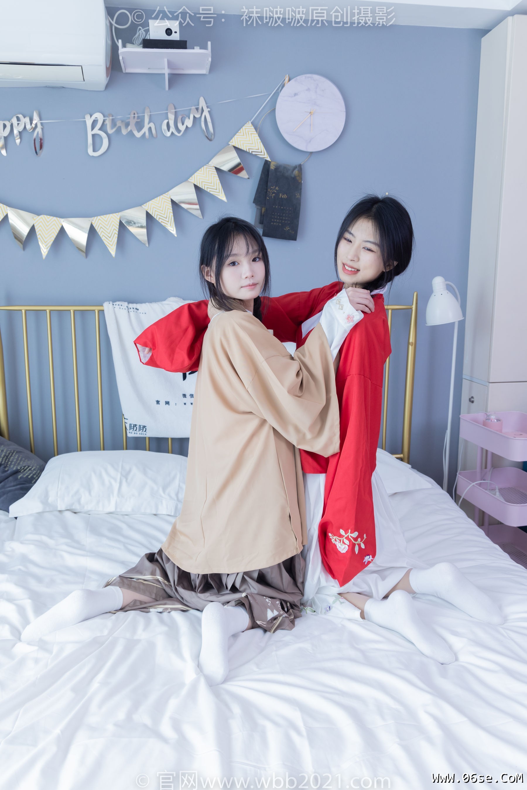 图片[10]-BoBoSocks袜啵啵 No.400 奶油&甜甜圈 -两双高跟鞋、白棉袜、肉丝[158P]-六色网