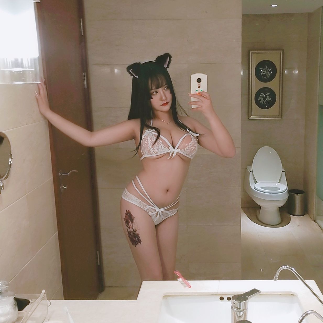 图片[19]-夏鸽鸽不想起床 猫耳[49P]-六色网