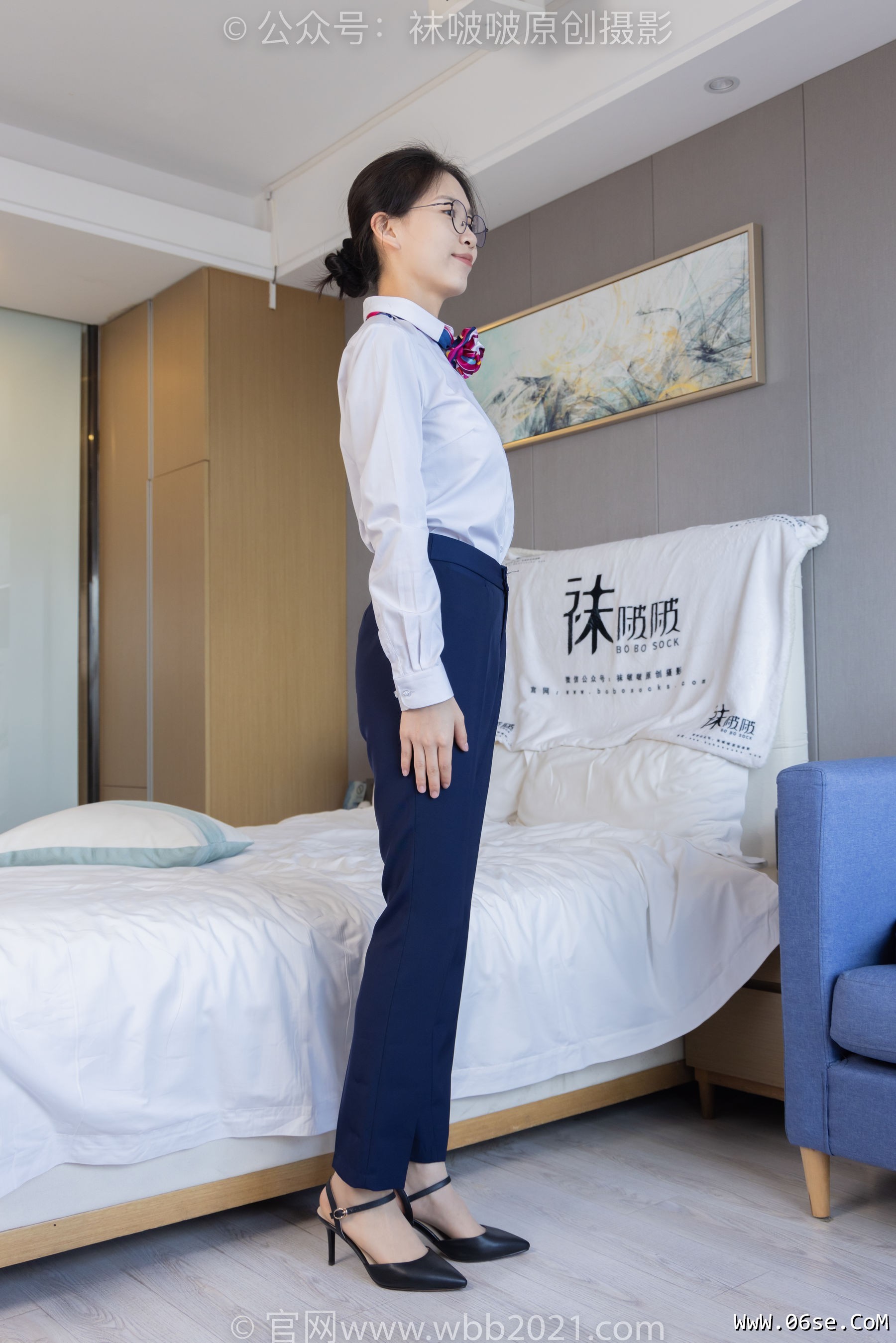 图片[46]-BoBoSocks袜啵啵 No.401 芝士 -高跟鞋、肉丝、裸足[145P]-六色网