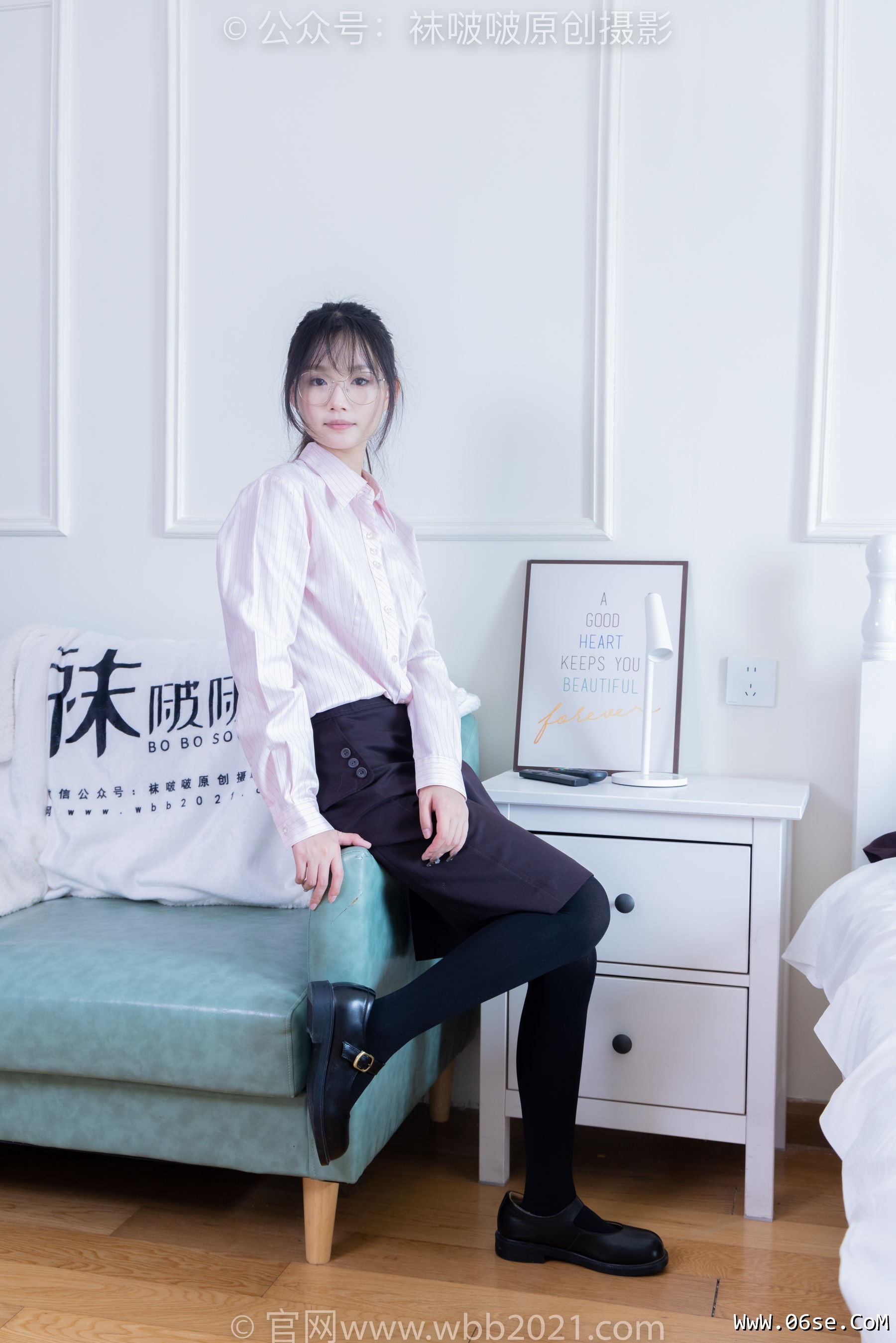 图片[49]-BoBoSocks袜啵啵 No.362 甜甜圈 -两双皮鞋、厚肉丝、厚黑丝、ol制服[230P]-六色网