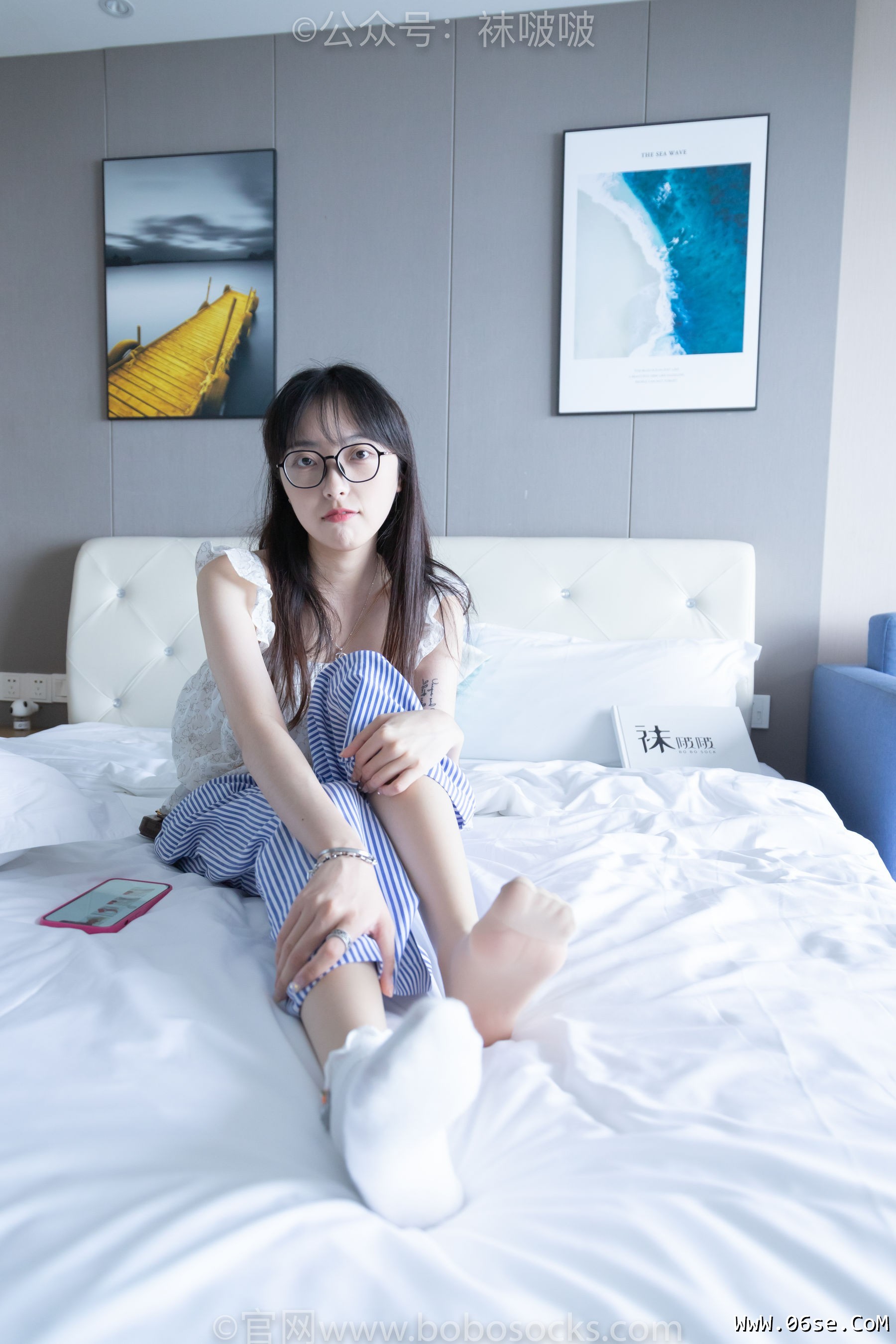 图片[106]-BoBoSocks袜啵啵 No.027 稚予- vans、白色棉袜、肉丝[136P]-六色网