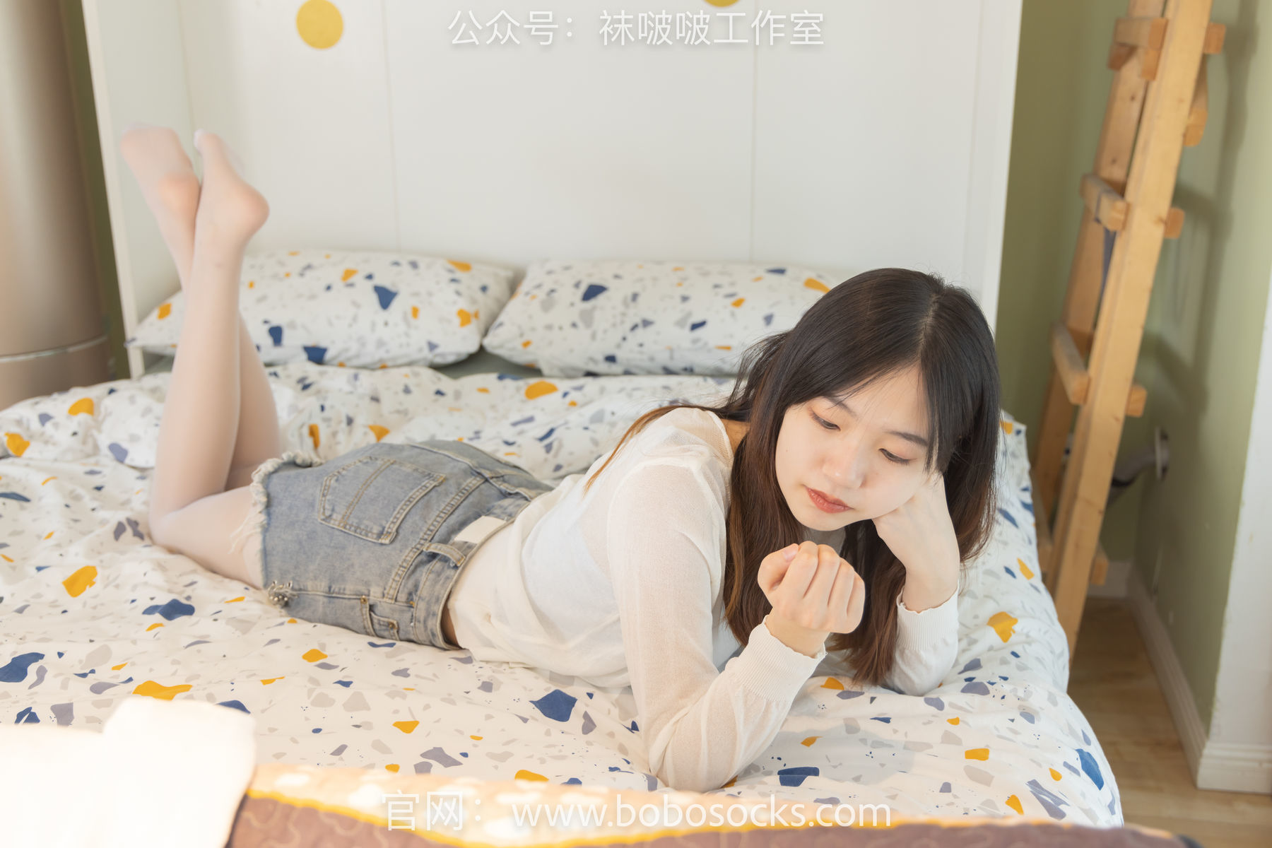 图片[87]-BoBoSocks袜啵啵 No.102 小甜豆-板鞋、白丝[140P]-六色网